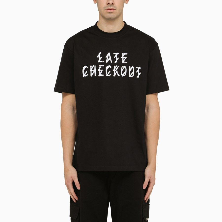 image of 44 Label Group O1D2Blof0124 T-Shirt In Black, Men's (Size Small)