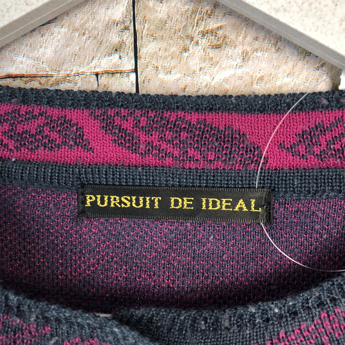 Homespun Knitwear × Japanese Brand Pursuit De Ideal Purple Cardigan #A870 Size S / US 4 / IT 40 - 9 Thumbnail