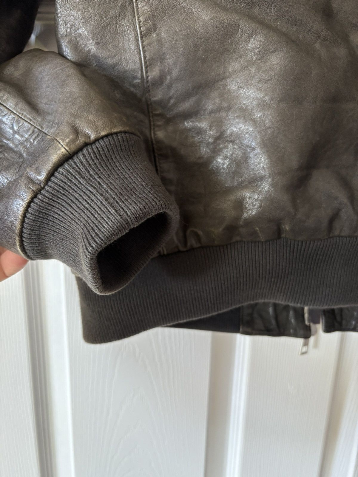 Allsaints Allsaints Momoto leather bomber Size US L / EU 52-54 / 3 - 11 Thumbnail