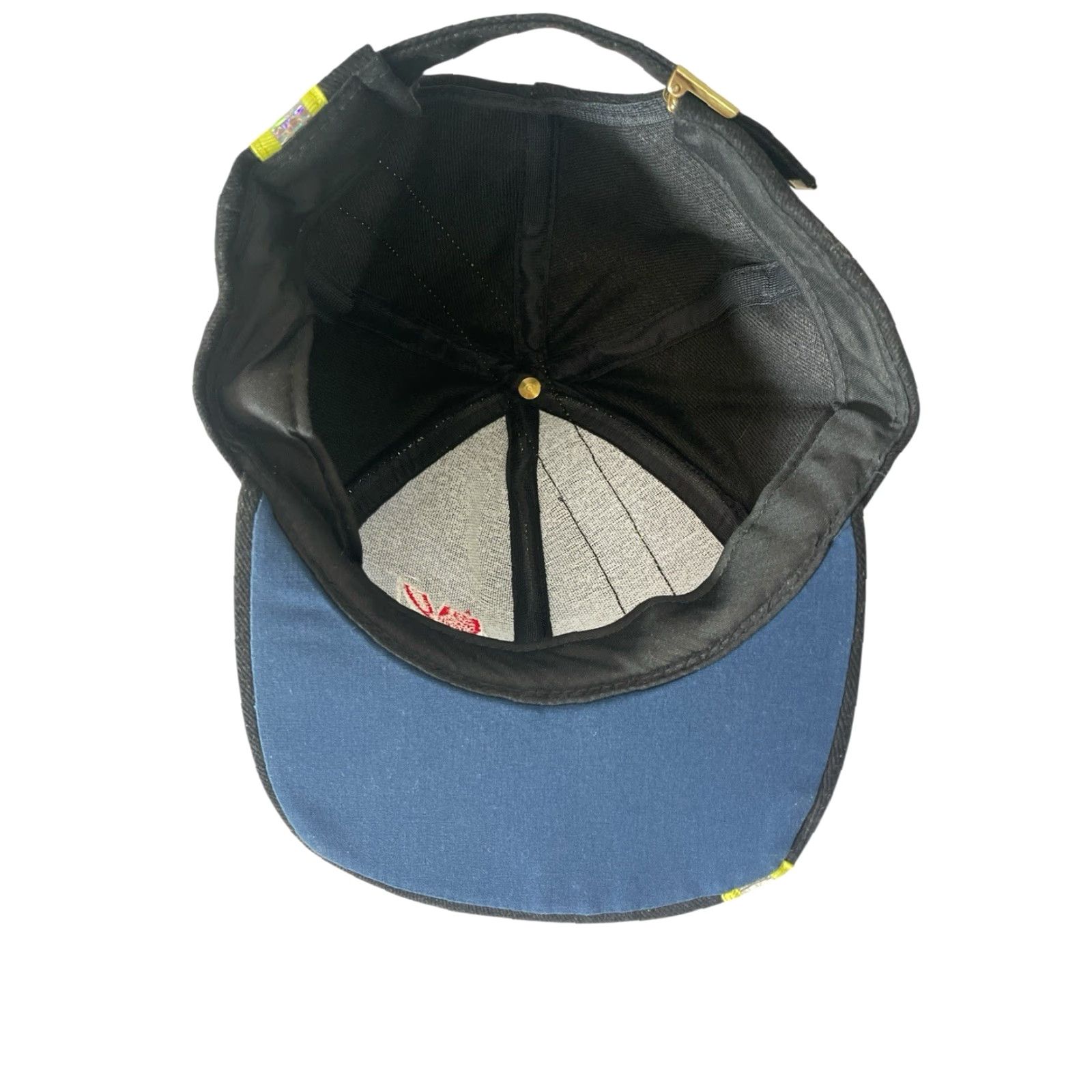 Vintage vintage N air reflective strip adjustable hat cap mens OSFA deadstock NWOT 90s Size ONE SIZE - 6 Thumbnail