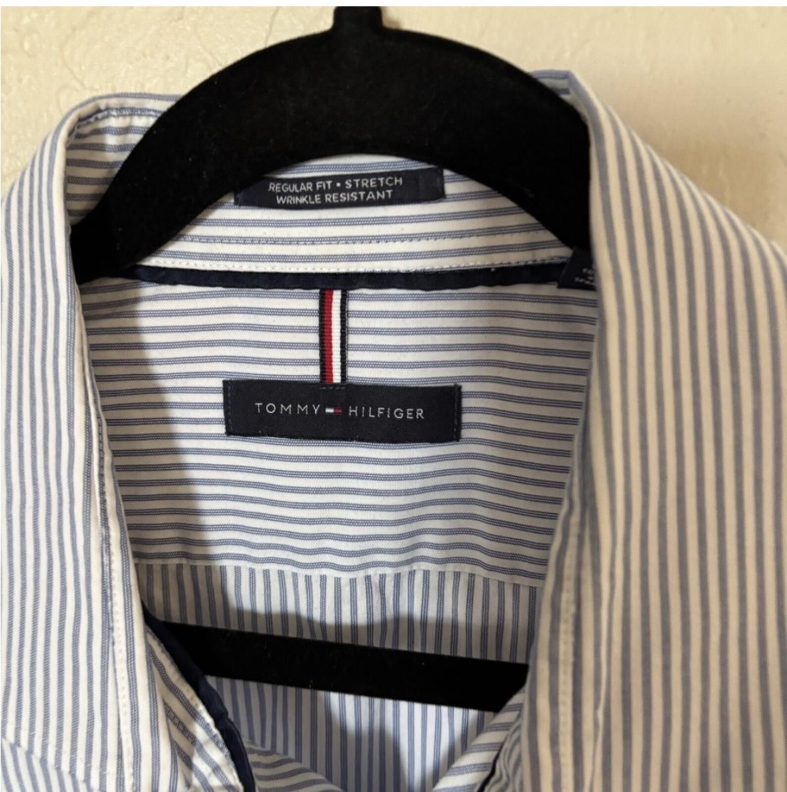 Tommy Hilfiger Tommy Hilfiger button up Shirt Size US XXL / EU 58 / 5 - 2 Thumbnail