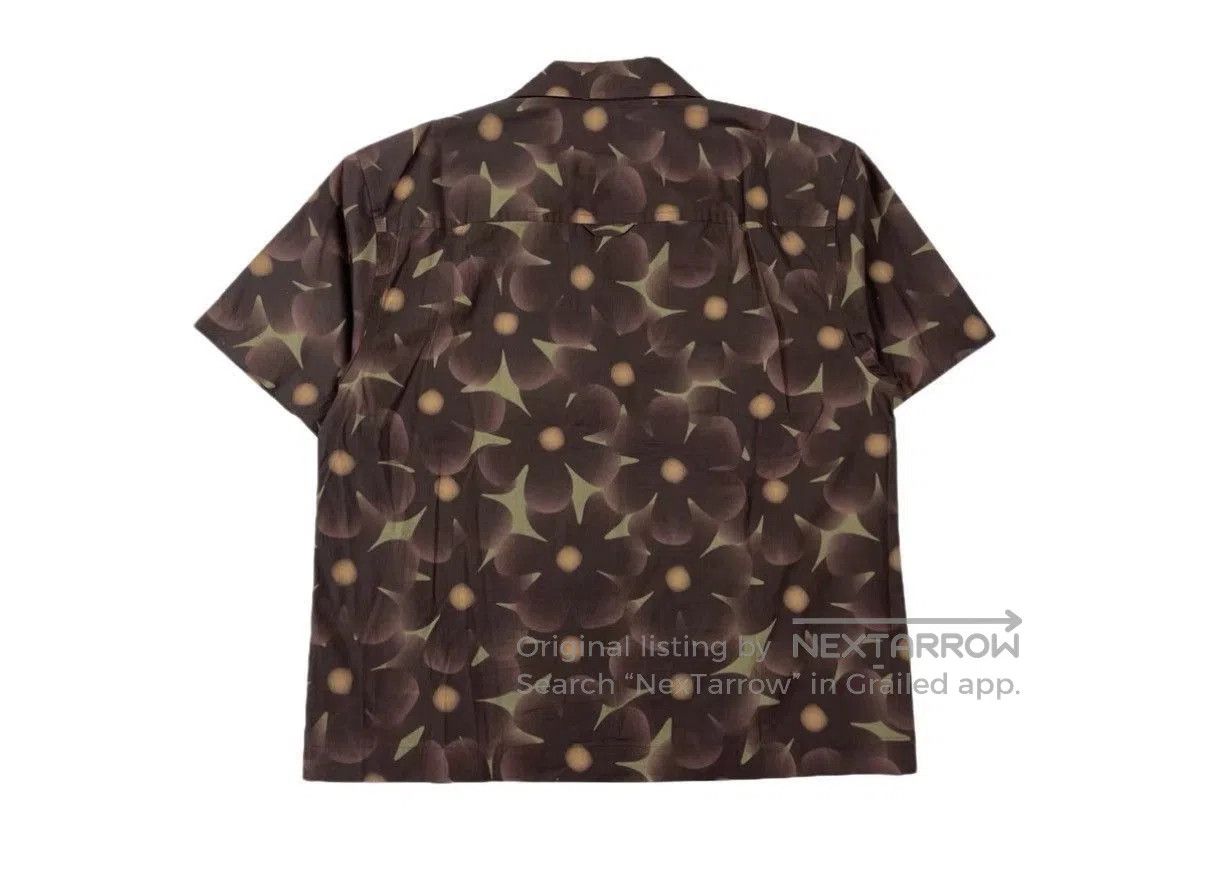 Jacquemus Brown Floral Print Short Sleeve Shirt. Size US M / EU 48-50 / 2 - 2 Thumbnail
