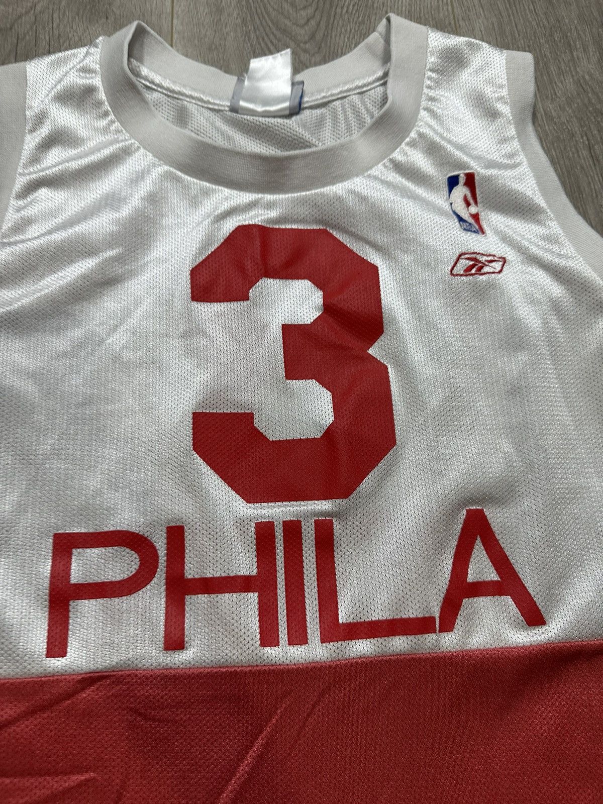 NBA × Reebok × Vintage Allen Iverson Philadelphia 76ers Reebok Vintage Phila Jersey Size US M / EU 48-50 / 2 - 6 Thumbnail