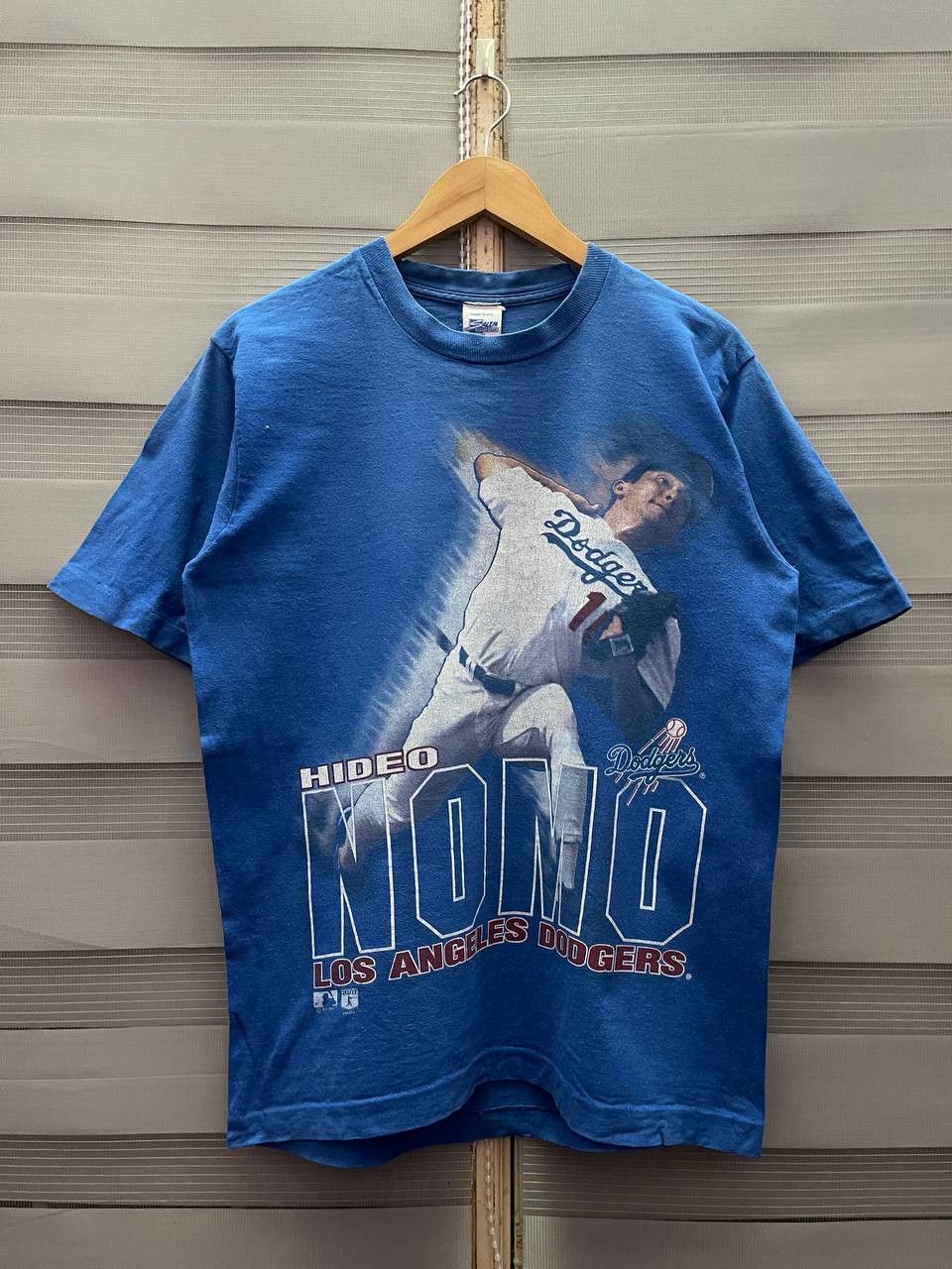 MLB Vintage 90s MLB Hideo Nomo Los Angeles Dodgers Size US M / EU 48-50 / 2 - 1 Thumbnail