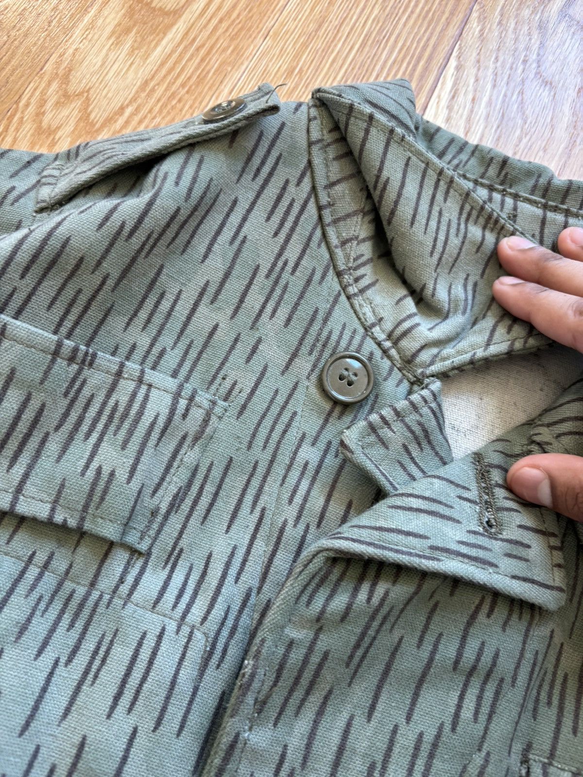 Other Czech Army VTG 70s 1973 Rain Camo Jacket Military Cargo M Size US M / EU 48-50 / 2 - 8 Thumbnail