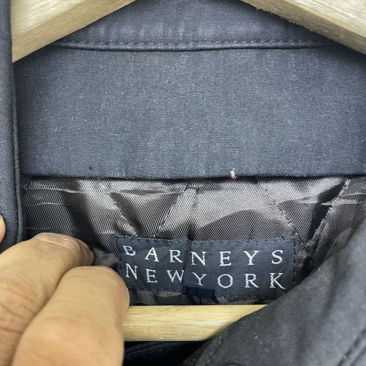 Barneys New York × Vintage Vintage Barneys NewYork Trench Coat Jacket Size US S / EU 44-46 / 1 - 9 Thumbnail