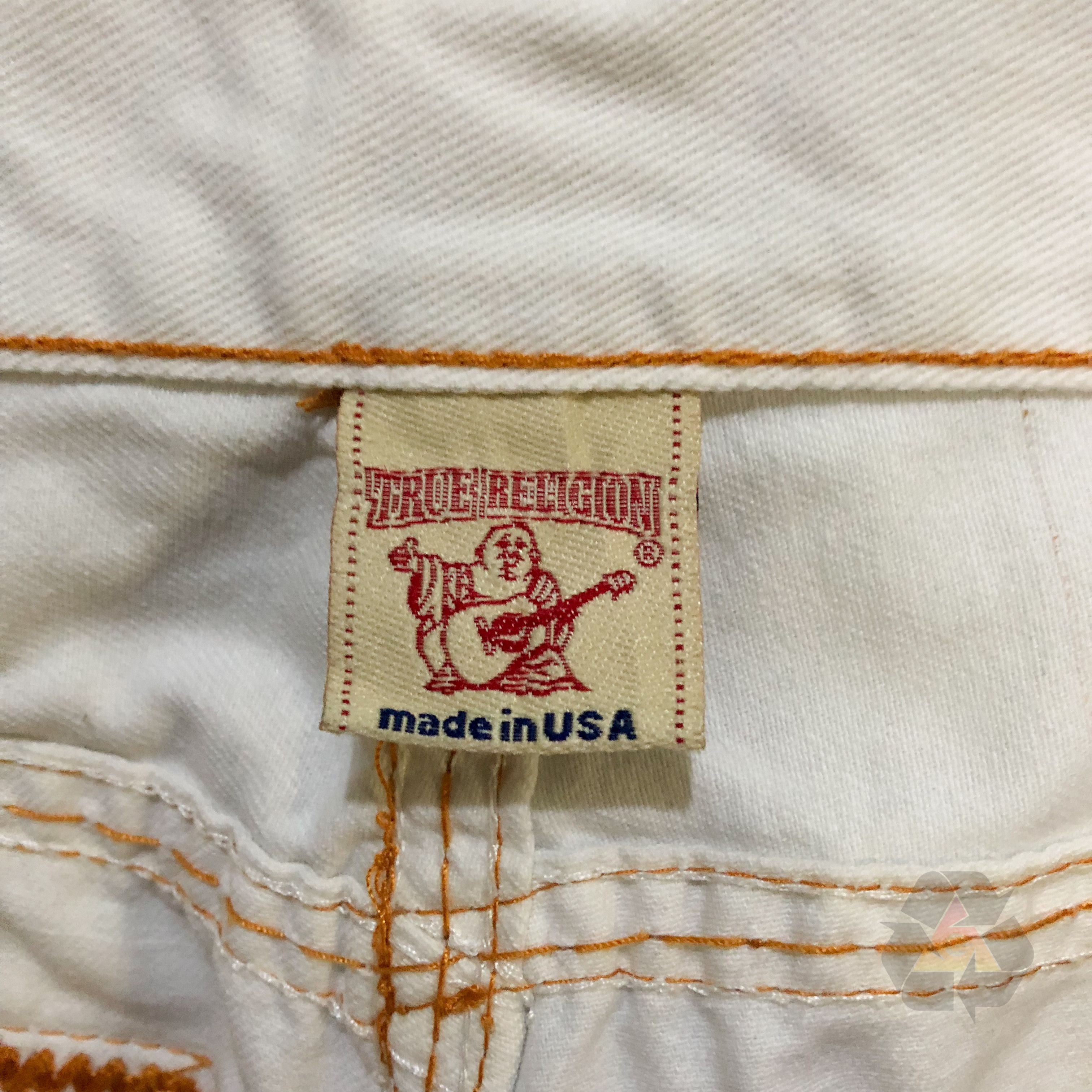 Japanese Brand DEAD STOCK True Religion Joey Super T Jeans Rare Vintage Size US 30 / EU 46 - 10 Thumbnail