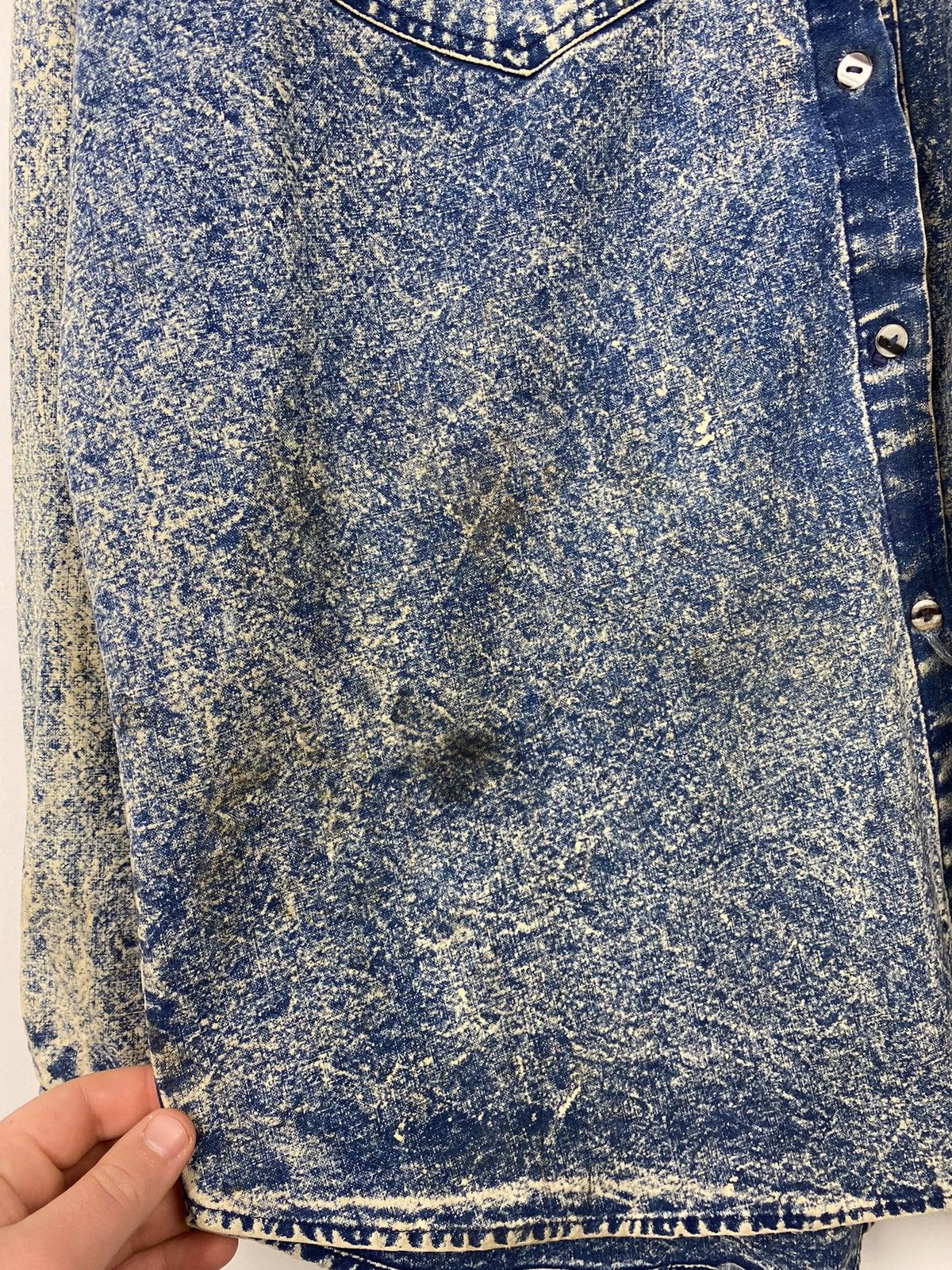 Levi's Vintage Levi’s 1950s Denim Jeans Button Shirt Western Cowboy Size US L / EU 52-54 / 3 - 11 Thumbnail