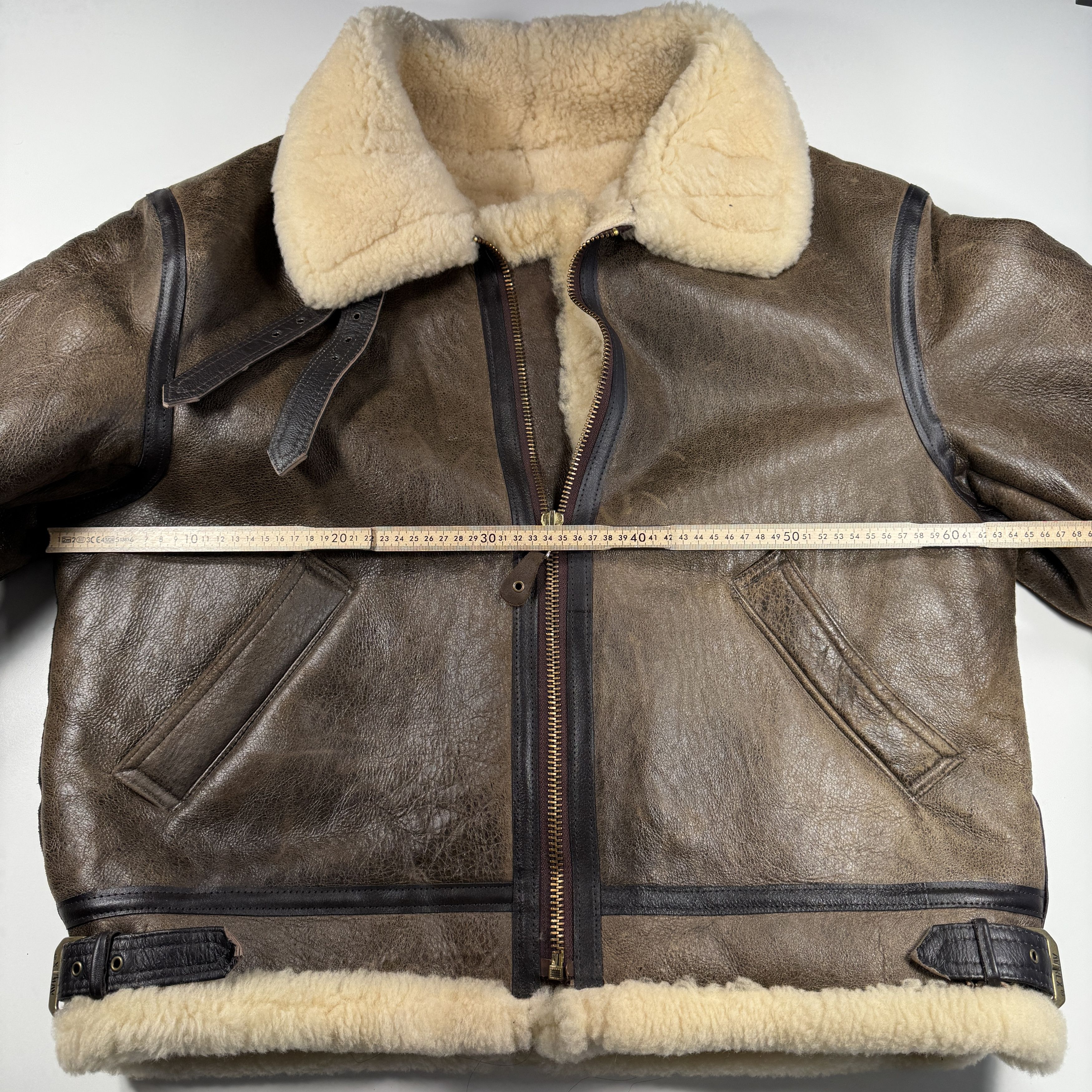 Avirex Avirex Type B-3 US Army Air Forces Sheepskin Jacket Size US L / EU 52-54 / 3 - 6 Thumbnail