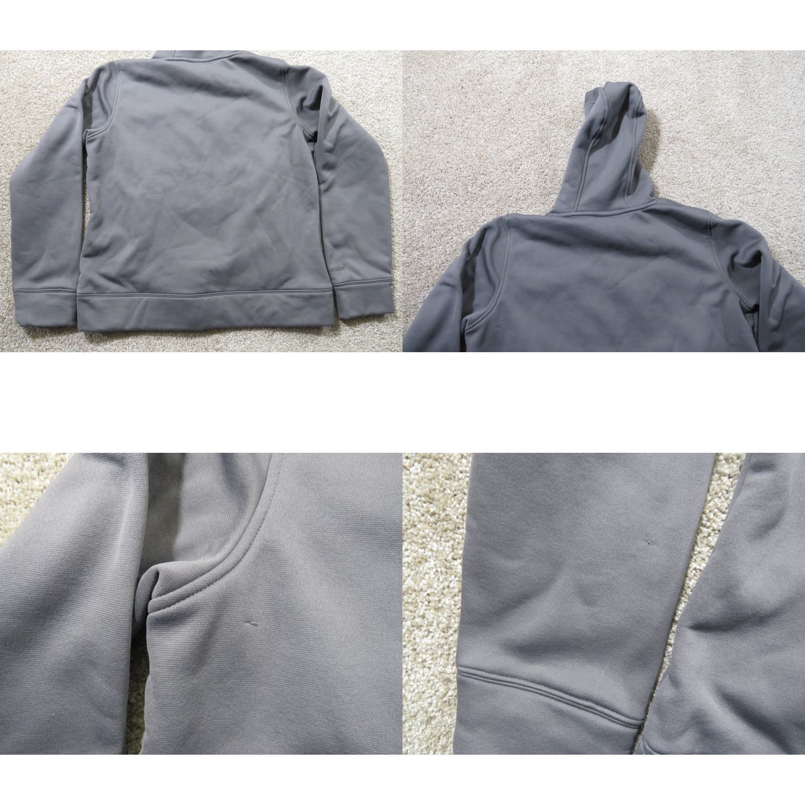 Under Armour Under Armour Hoodie Pink Gray Women's L Country Pullover Sweatshirt Fleece Hooded Pockets Graphic Print Storm Size L / US 10 / IT 46 - 8 Thumbnail
