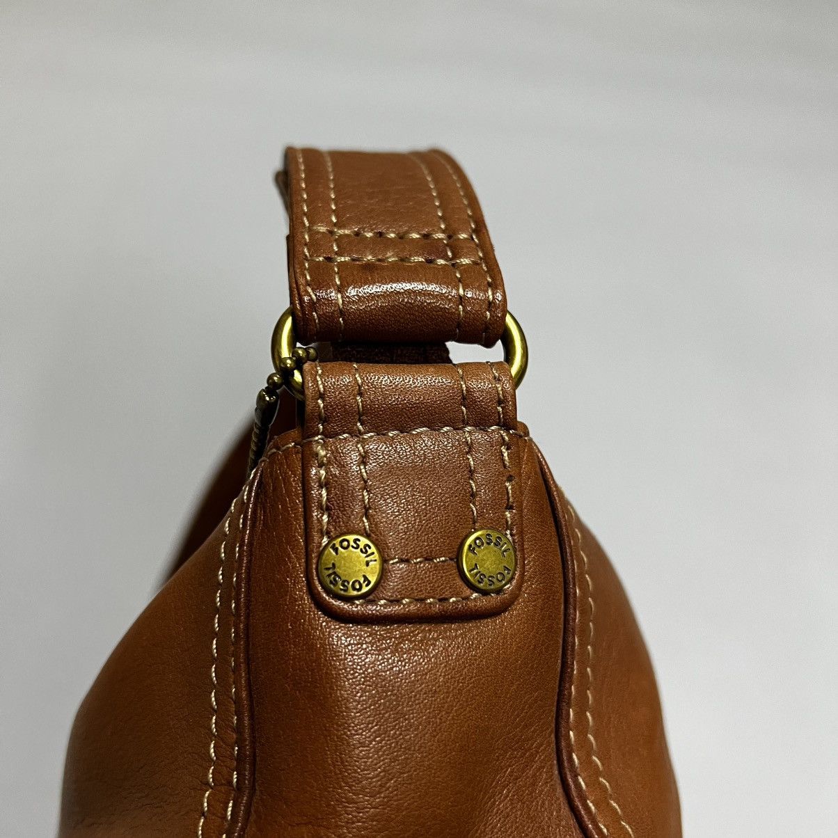 Fossil Vintage Fossil Leather Shoulder Bag Y2K Size ONE SIZE - 10 Thumbnail