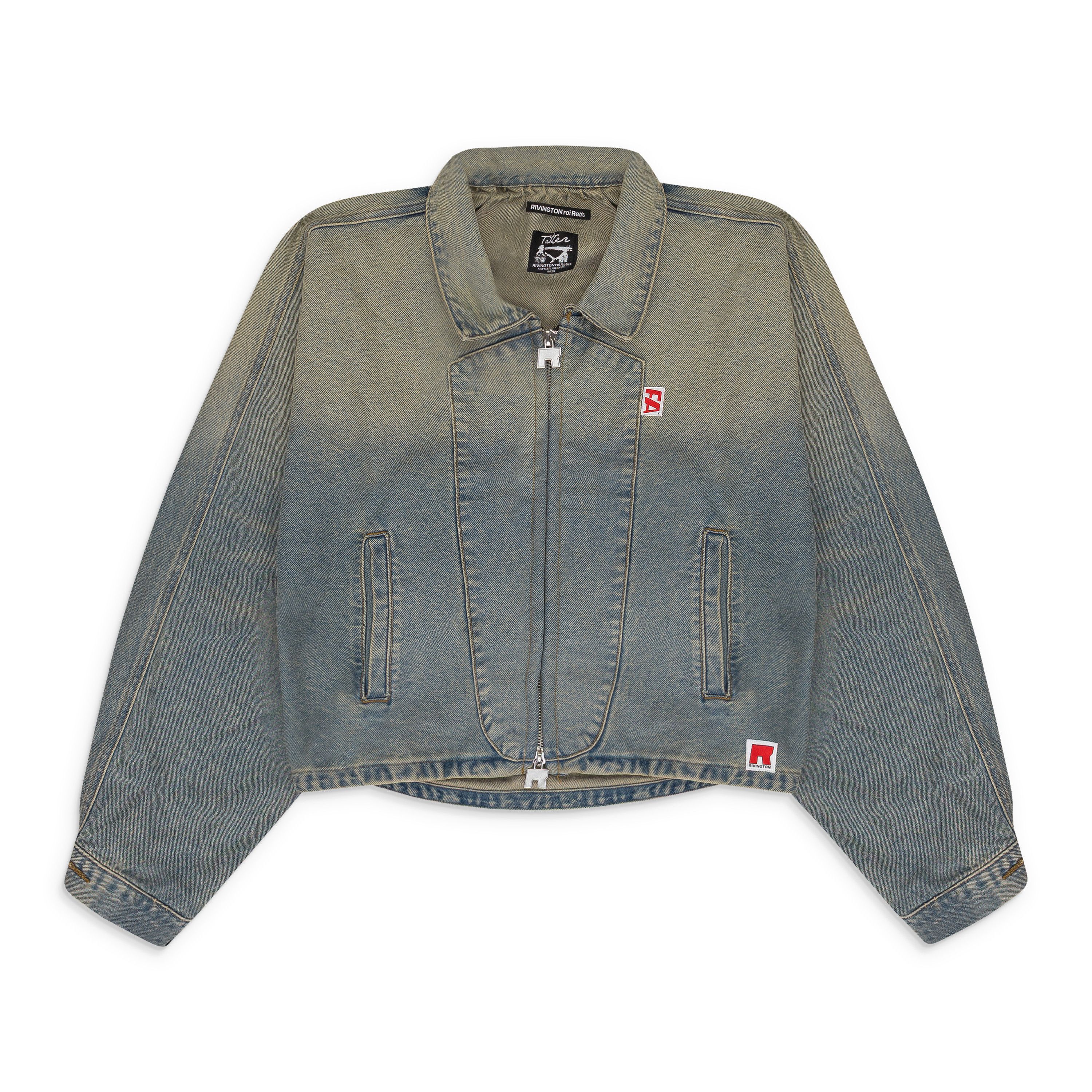 Ace Rivington Ace Rivington BLUE FATHERS GARDEN TRUCKER JACKET SIZE L Size US L / EU 52-54 / 3 - 1 Thumbnail