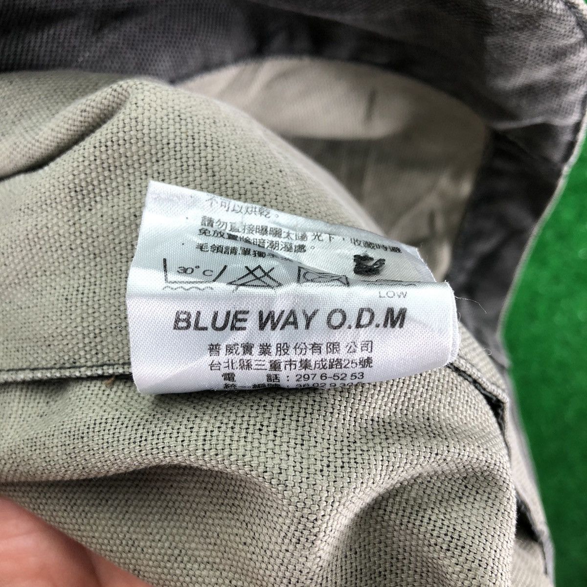 Japanese Brand Vintage Blue Way O.D.M Duck Canvas Jacket Size US L / EU 52-54 / 3 - 14 Thumbnail