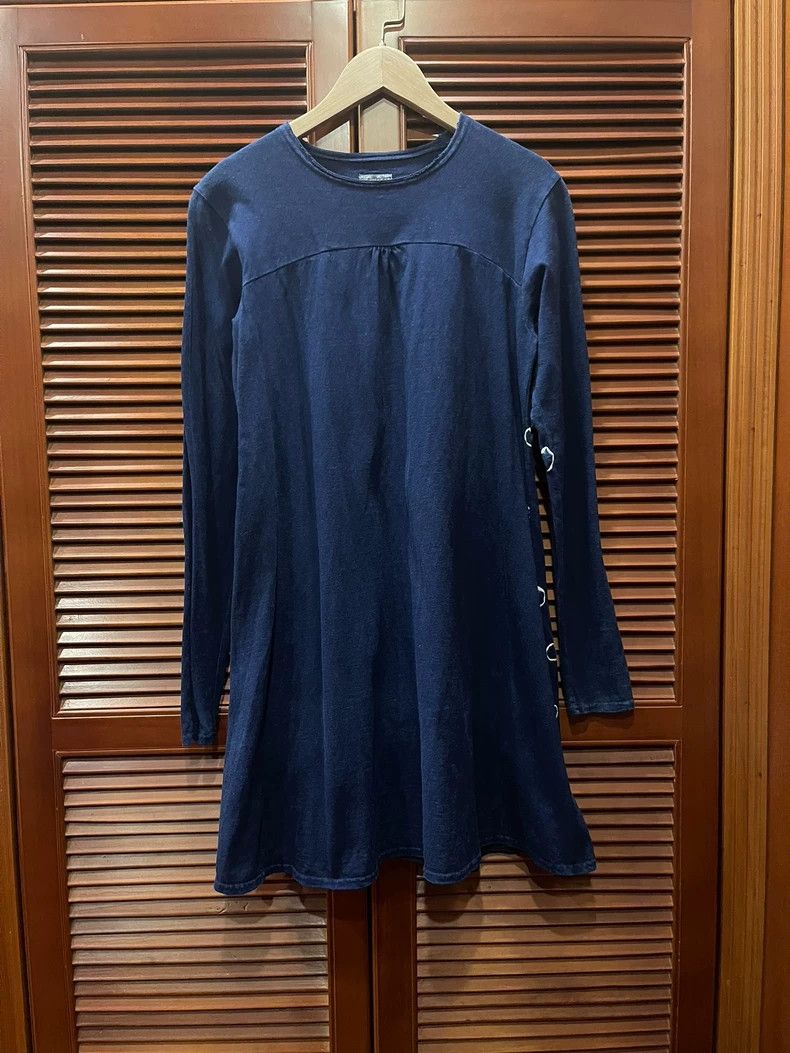 Kapital Irregular Tie-Dye Long T-Shirt Design Size US XS / EU 42 / 0 - 1 Thumbnail