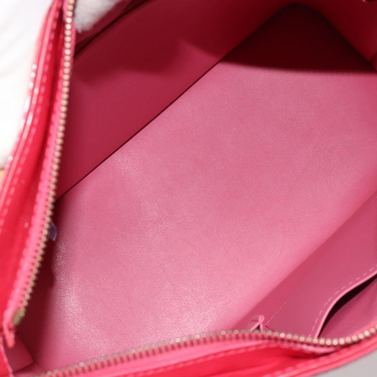 Louis Vuitton Louis Vuitton Monogram Vernis Houston Handbag Pink Size ONE SIZE - 7 Thumbnail