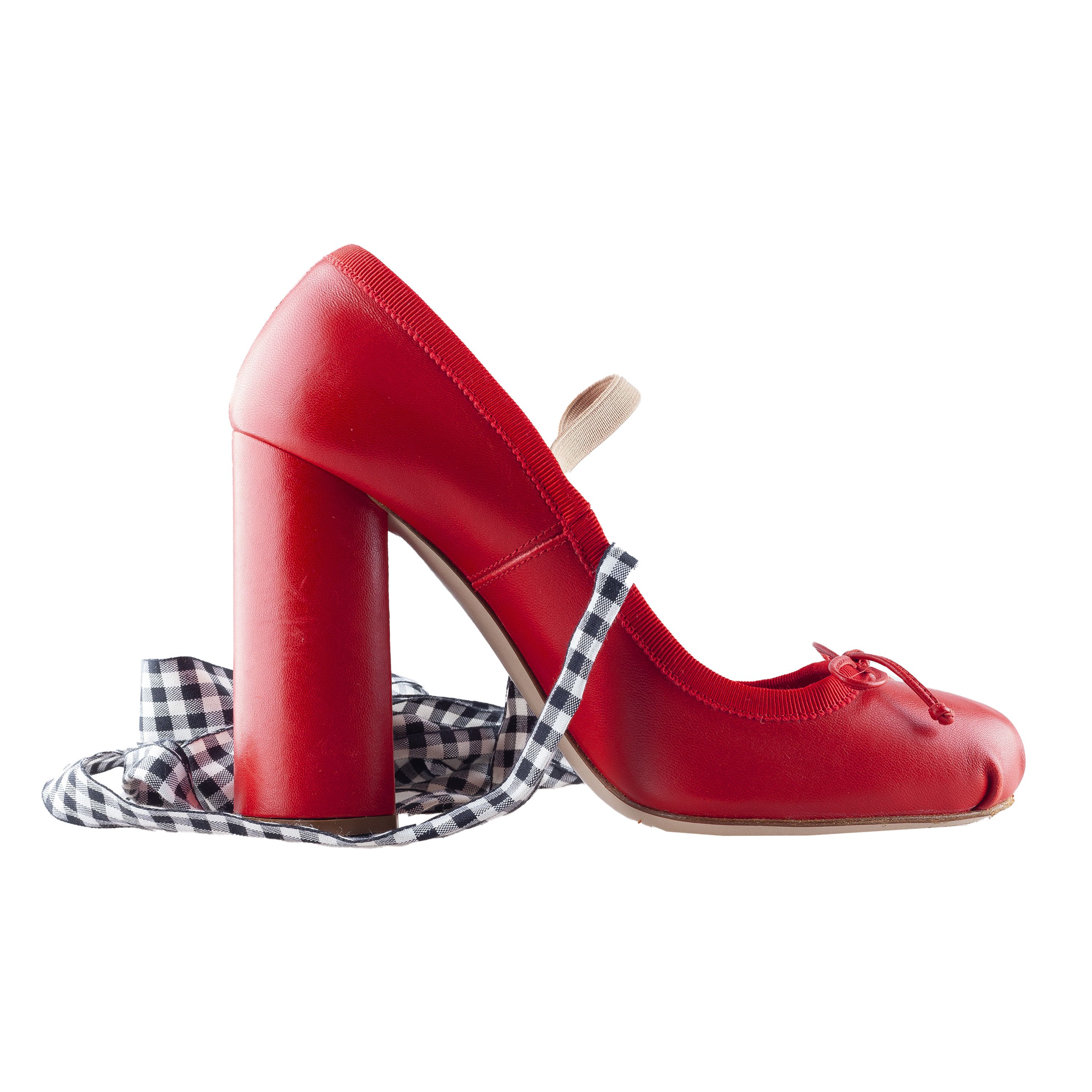 Miu Miu Miu Miu 2016 Red Ballet Pumps (36 EU) Size US 6 / IT 36 - 2 Thumbnail