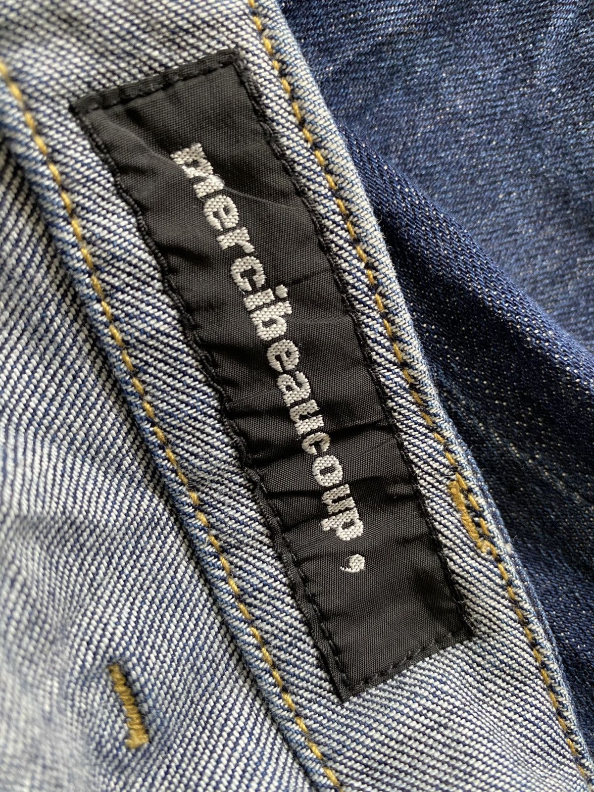 Issey Miyake × Japanese Brand × mercibeaucoup Rare Mercibeaucop Issey Miyake Drop Crotch Denim Pants Size US 30 / EU 46 - 6 Thumbnail