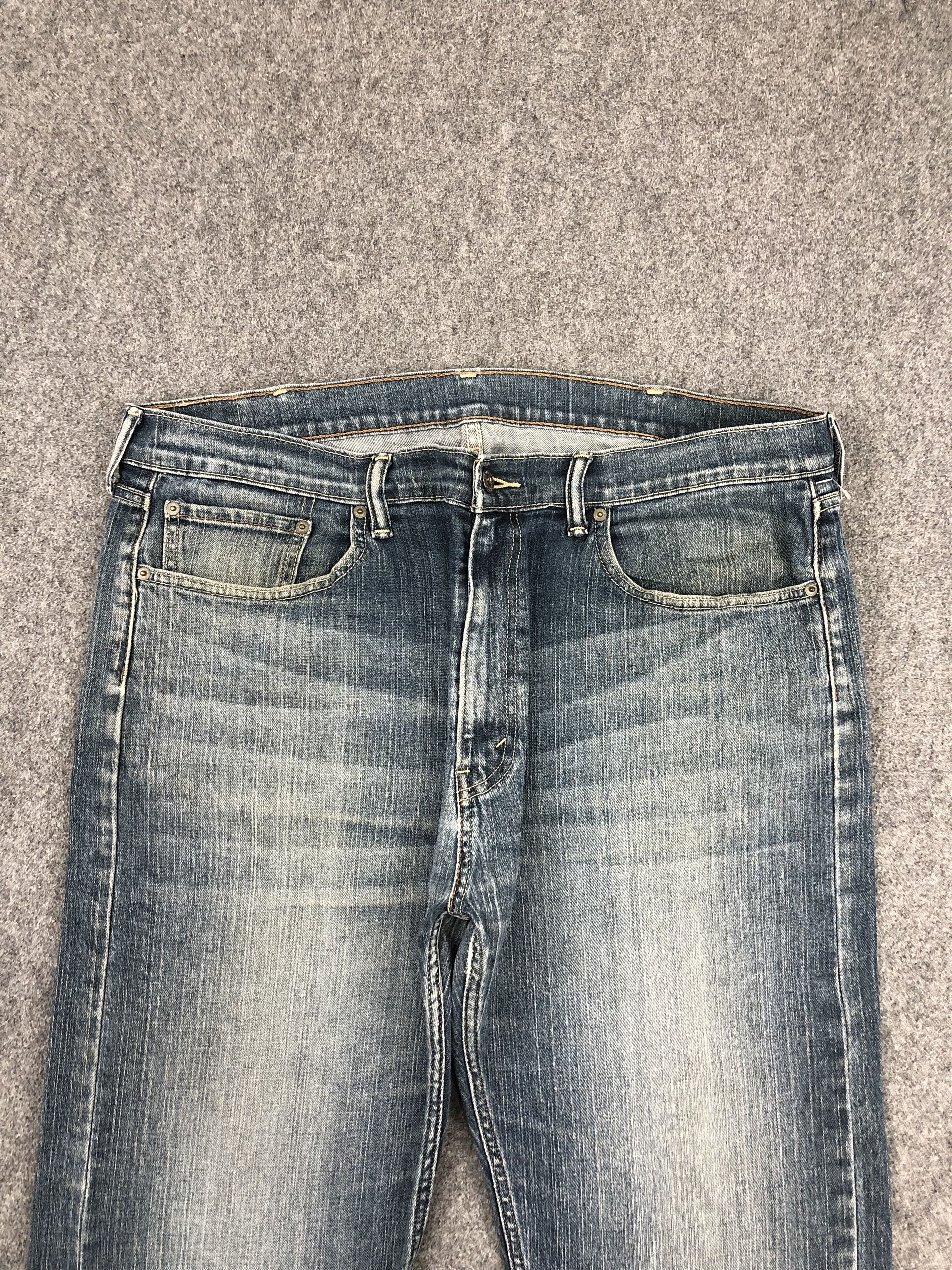 Levi's Vintage Levis 505 Blue Denim Jeans DPP0237 Size US 43 - 2 Thumbnail