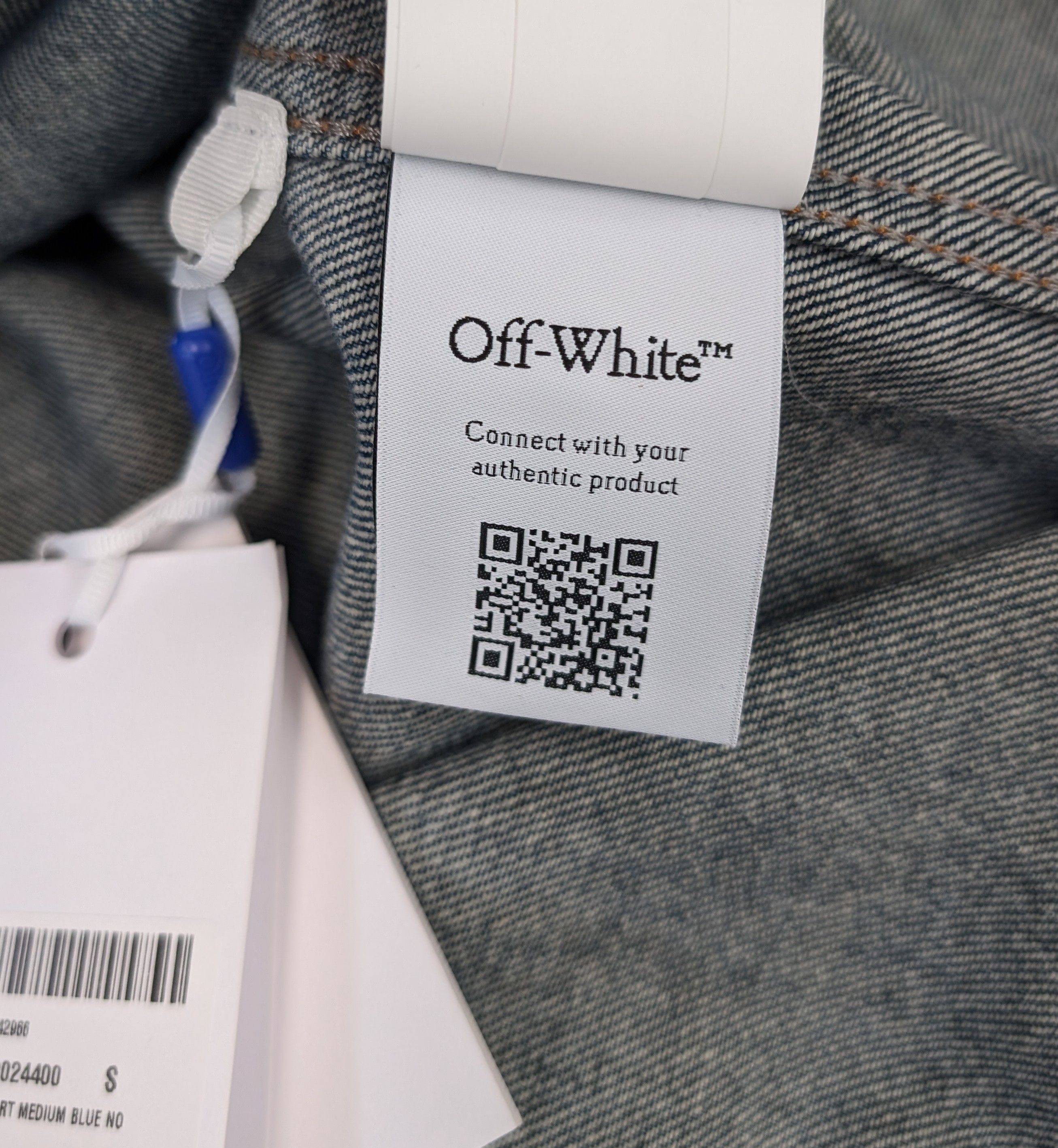 Off-White Off-White Denim Shirt Size US S / EU 44-46 / 1 - 9 Thumbnail