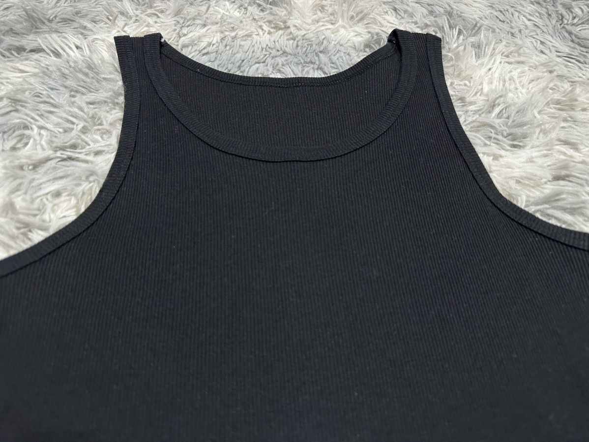 Uniqlo 🔥Y2K Vibe Uniqlo Ribbed Tank Top Black Size US S / EU 44-46 / 1 - 2 Thumbnail