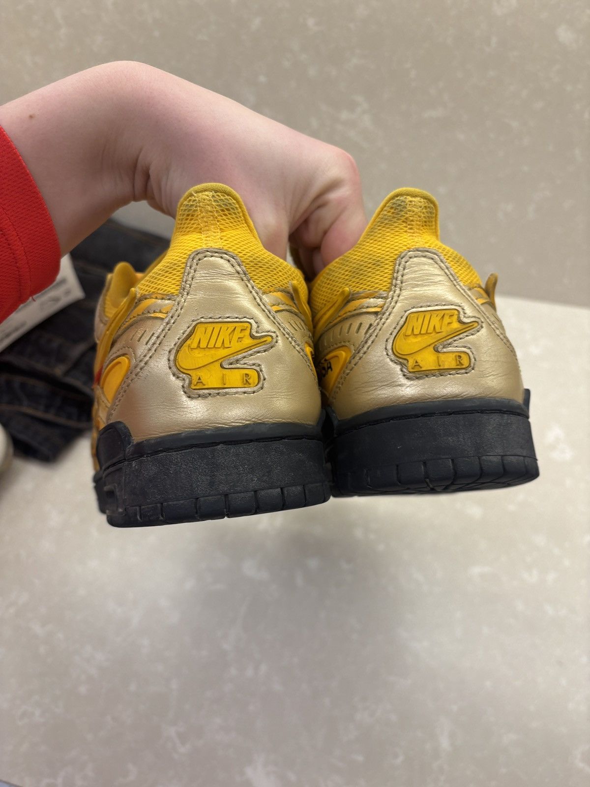 Nike × Off-White Off white rubber dunks university gold Size US 10 / EU 43 - 7 Thumbnail