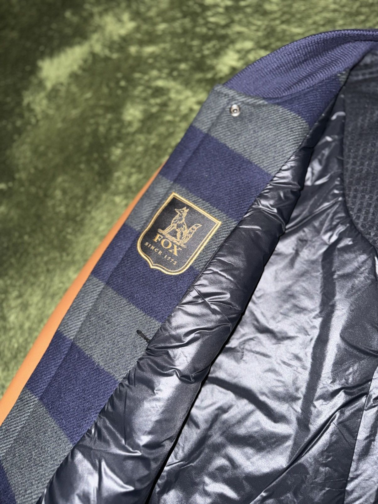 Nike [S] Nike Life Lambskin Sleeve Wool Varsity Jacket Size US S / EU 44-46 / 1 - 6 Thumbnail