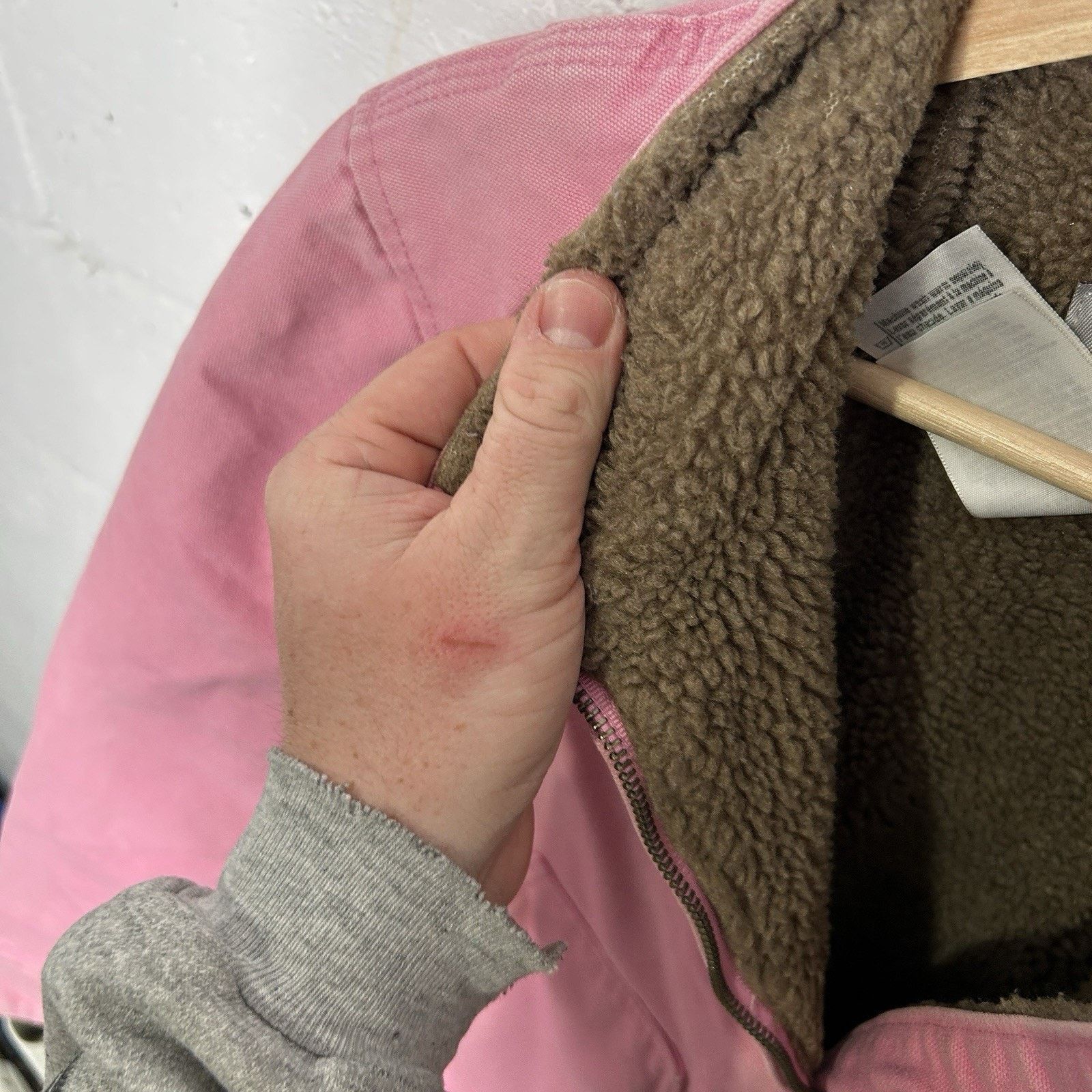 Carhartt Vintage Carhartt Sherpa-Lined Canyon Jacket “Pink Rose” Size S / US 4 / IT 40 - 12 Thumbnail