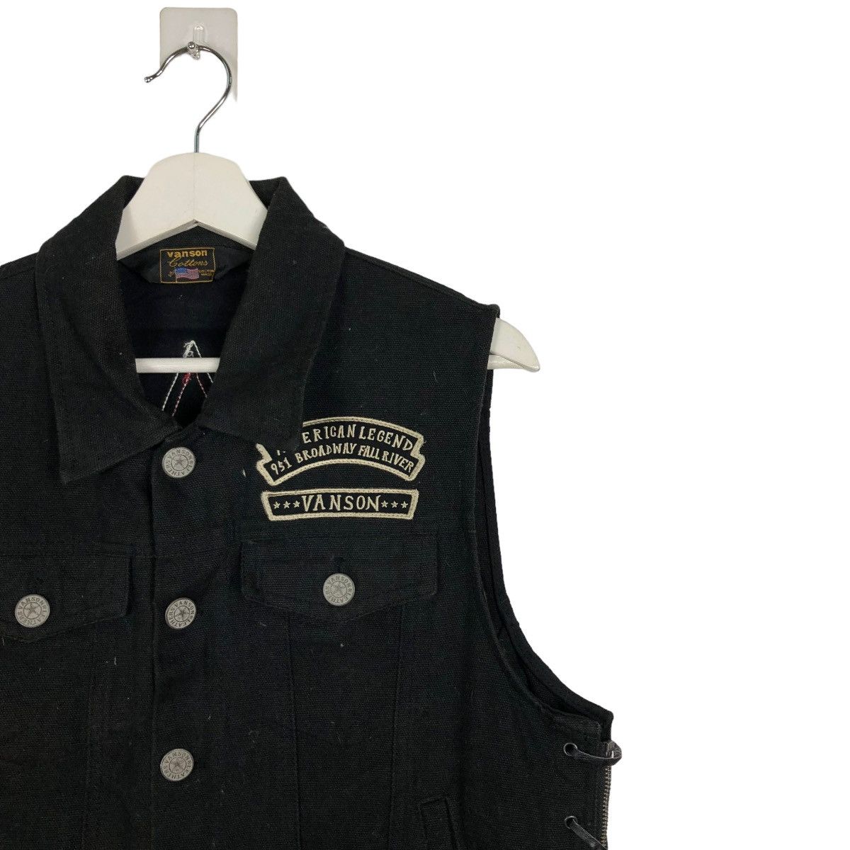 Vanson Leathers 🔥 VANSON AMERICAN LEGEND 951 BROAD FALL RIVER JACKET Size US M / EU 48-50 / 2 - 7 Thumbnail