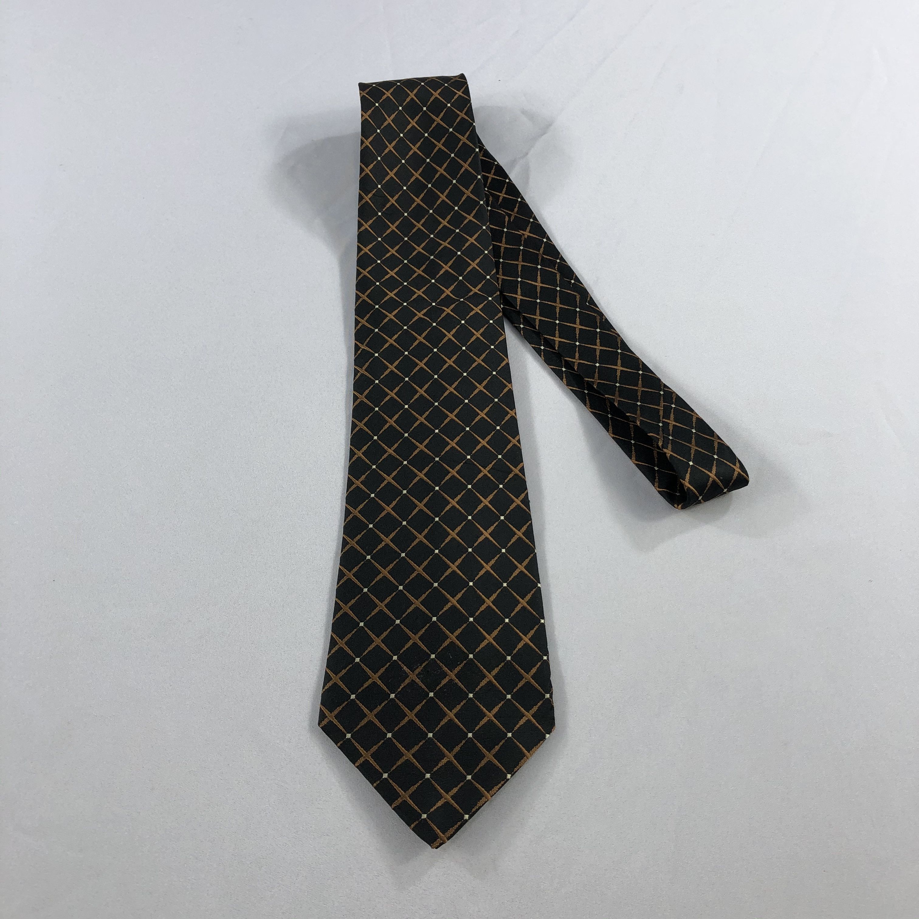 Pierre Balmain × Vintage Vent Vert by Pierre Balmain Silk Neck Ties T98 Size ONE SIZE - 1 Thumbnail