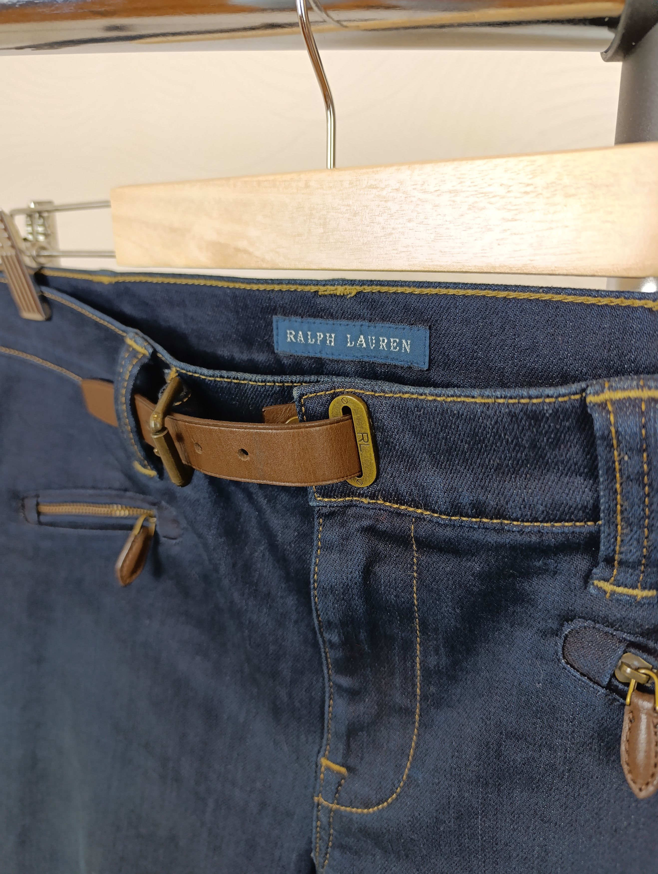 Polo Ralph Lauren POLO RALPH LAUREN WOMEN STRETCH EQUESTRIAN RIDING PANTS Size 28" / US 6 / IT 42 - 3 Thumbnail