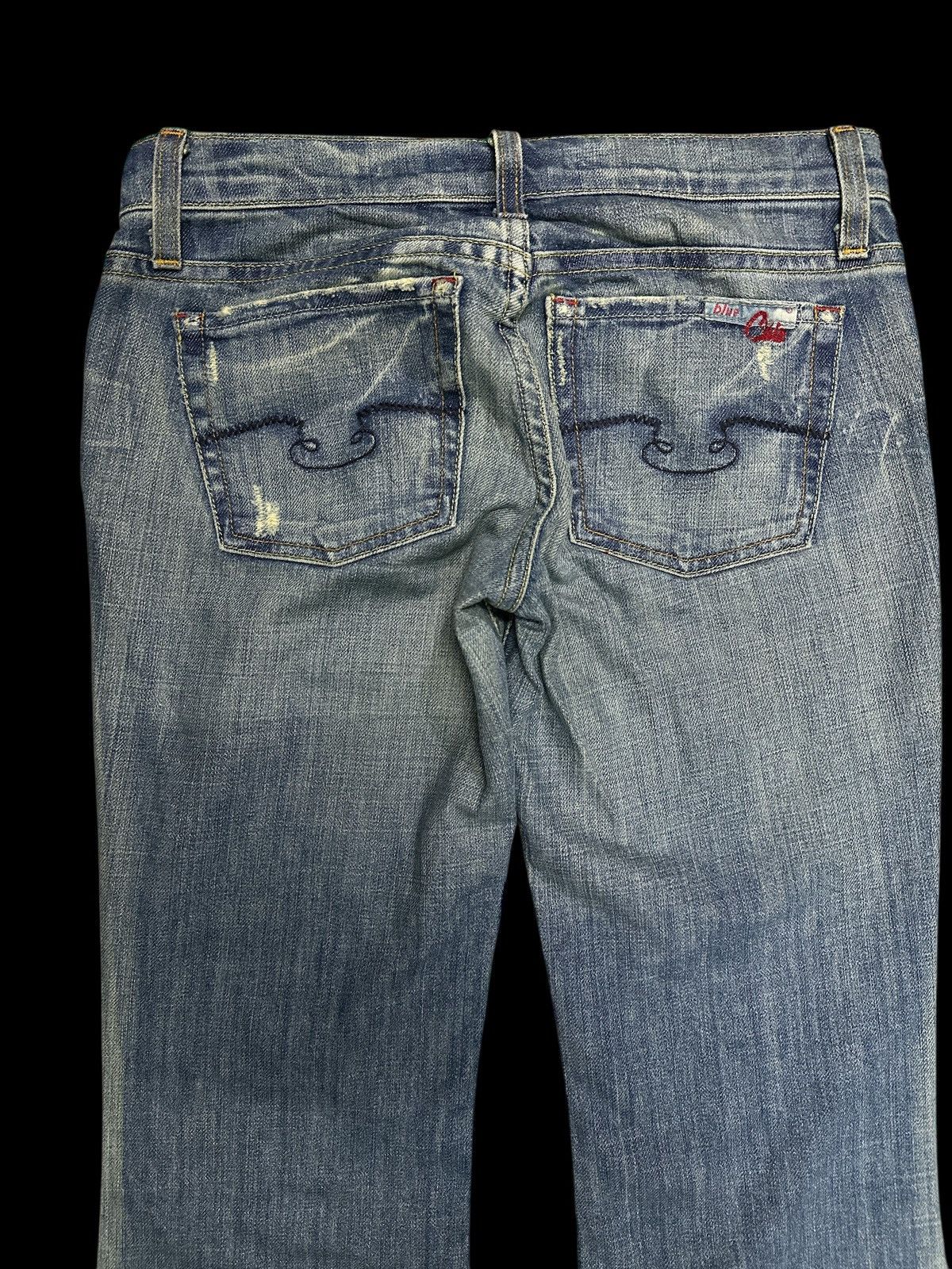If Six Was Nine Vintage 90s Style Blue Cult Bootcut 💥❗️ Size US 29 - 10 Thumbnail
