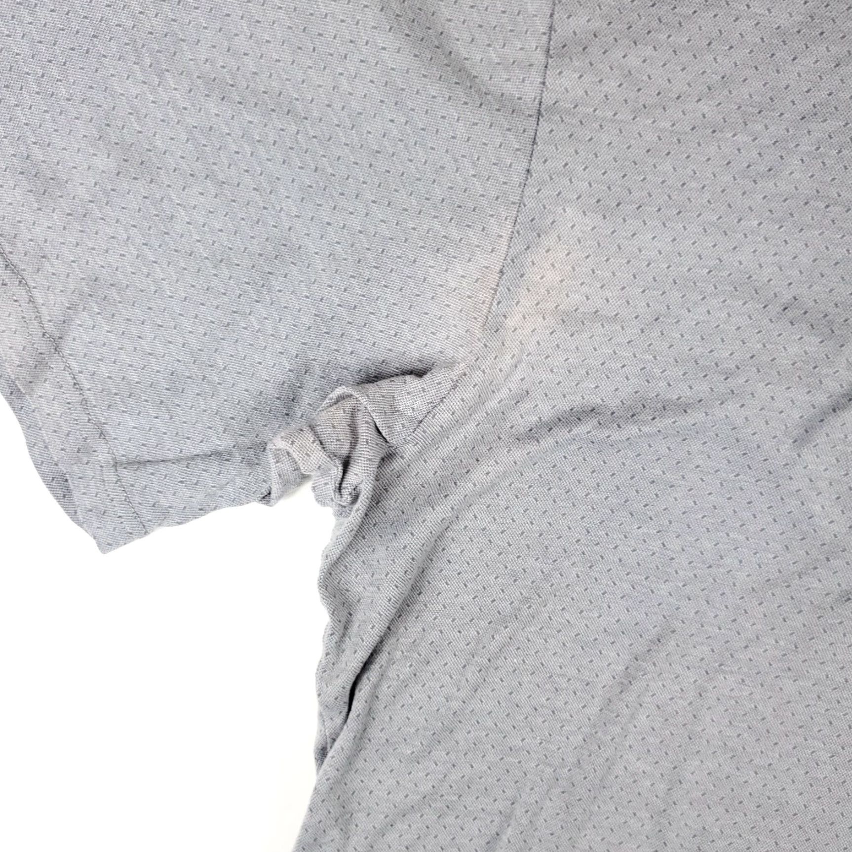BUGATCHI BUGATCHI Gray Polo Shirt Short Sleeve Mens XL Cotton 100% Geometric Preppy 90s Golf Lacrosse Rugby N/A (no extra) Size US XL / EU 56 / 4 - 3 Thumbnail