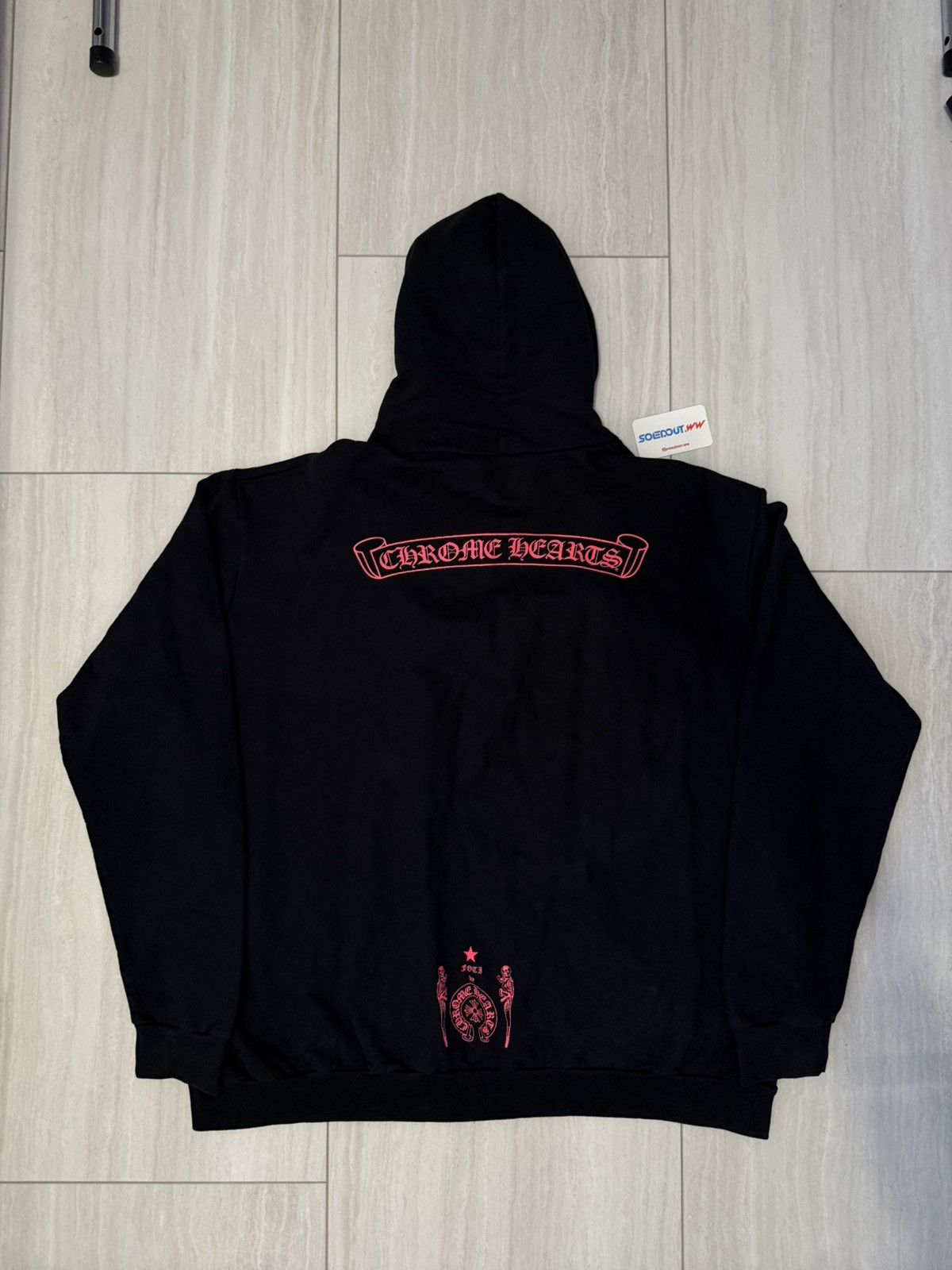 Chrome Hearts Chrome Hearts Foti Scroll Zip Up Hoodie Size US XXL / EU 58 / 5 - 2 Thumbnail