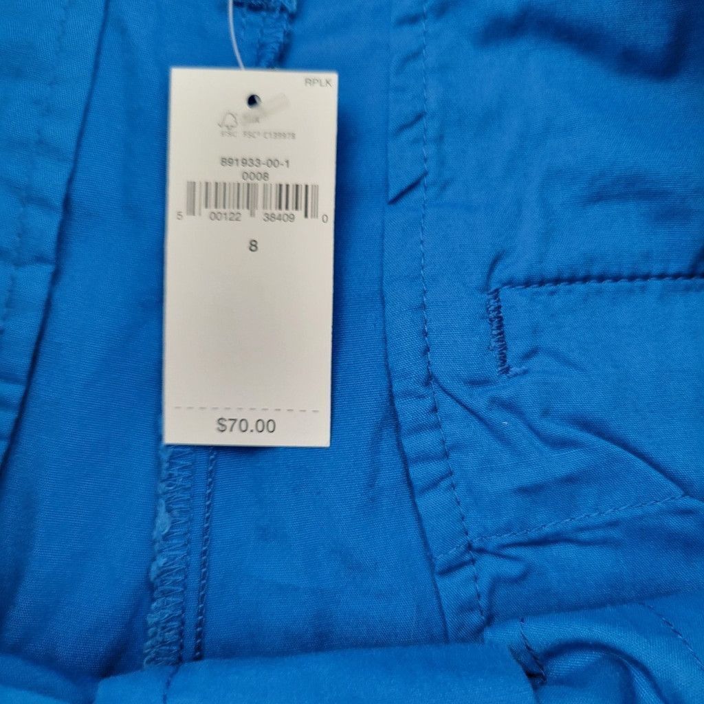 Banana Republic Banana Republic Women Cotton Blend Pleated Shorts 8 Waist 30 Size 30" / US 8 / IT 44 - 7 Thumbnail
