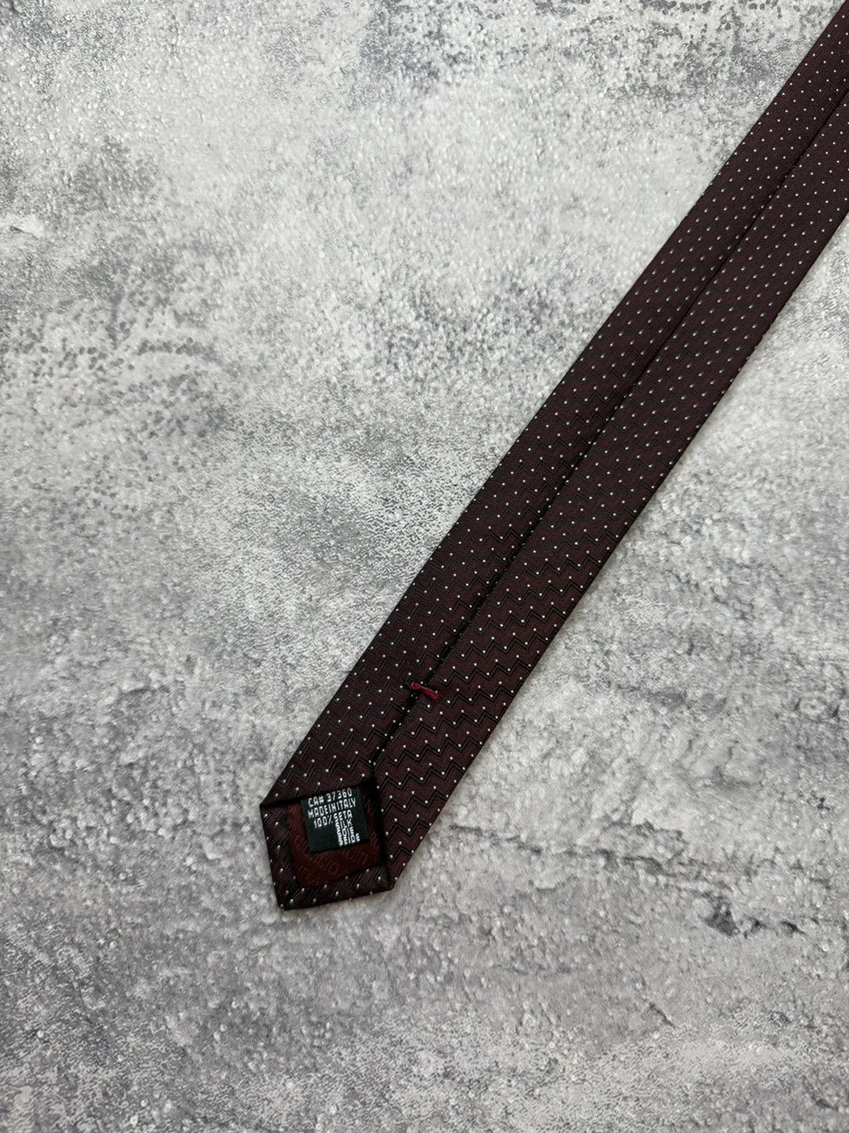 Giorgio Armani Giorgio Armani Luxury Silk Tie Red Polka Dot Made In Italy Size ONE SIZE - 8 Thumbnail