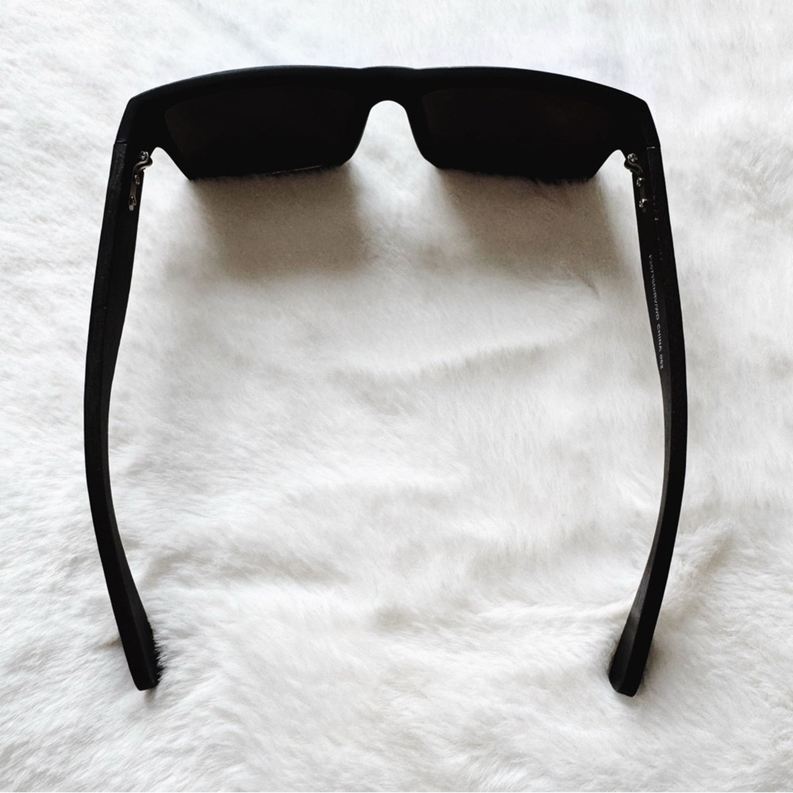 Other Juna Blue & Black Wood Sunglasses Size ONE SIZE - 8 Thumbnail