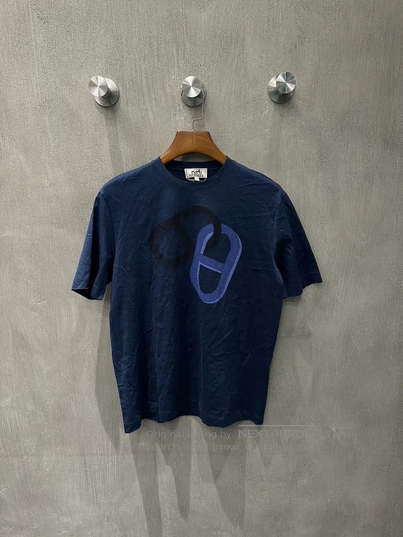 Hermes Hermes Pig Nose Short Sleeve Size US M / EU 48-50 / 2 - 1 Thumbnail