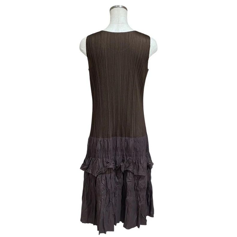 Issey Miyake Issey Miyake Pleated layered dress Size L / US 10 / IT 46 - 2 Thumbnail
