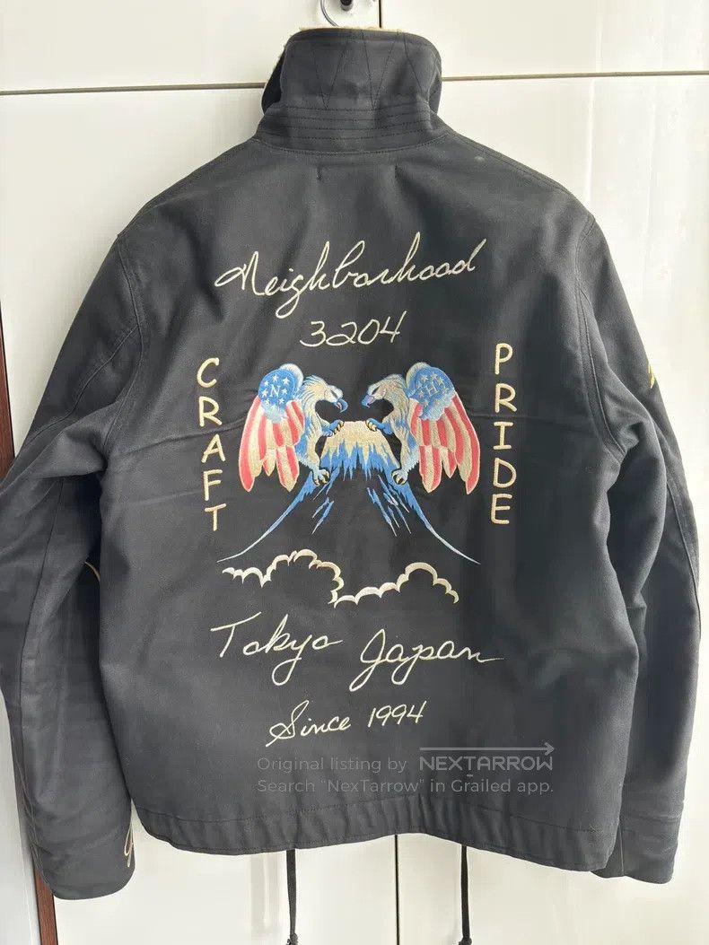 Neighborhood Neighborhood Embroidered Military Jacket XL Size Size US XL / EU 56 / 4 - 2 Thumbnail