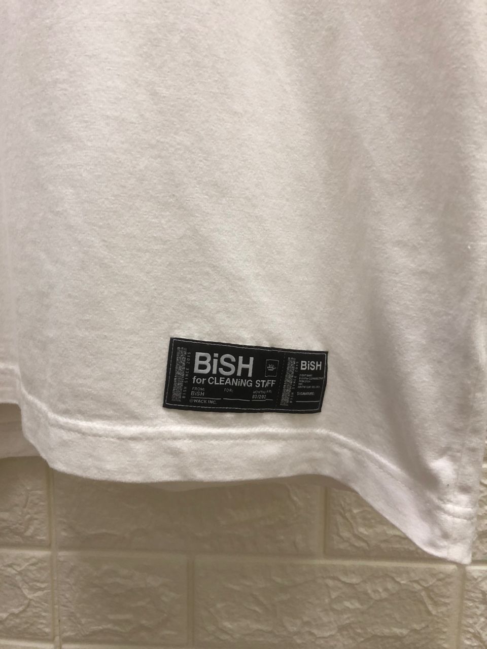 Band Tees vintage Bish for cleaning staff band tshirt tee Size US XL / EU 56 / 4 - 6 Thumbnail