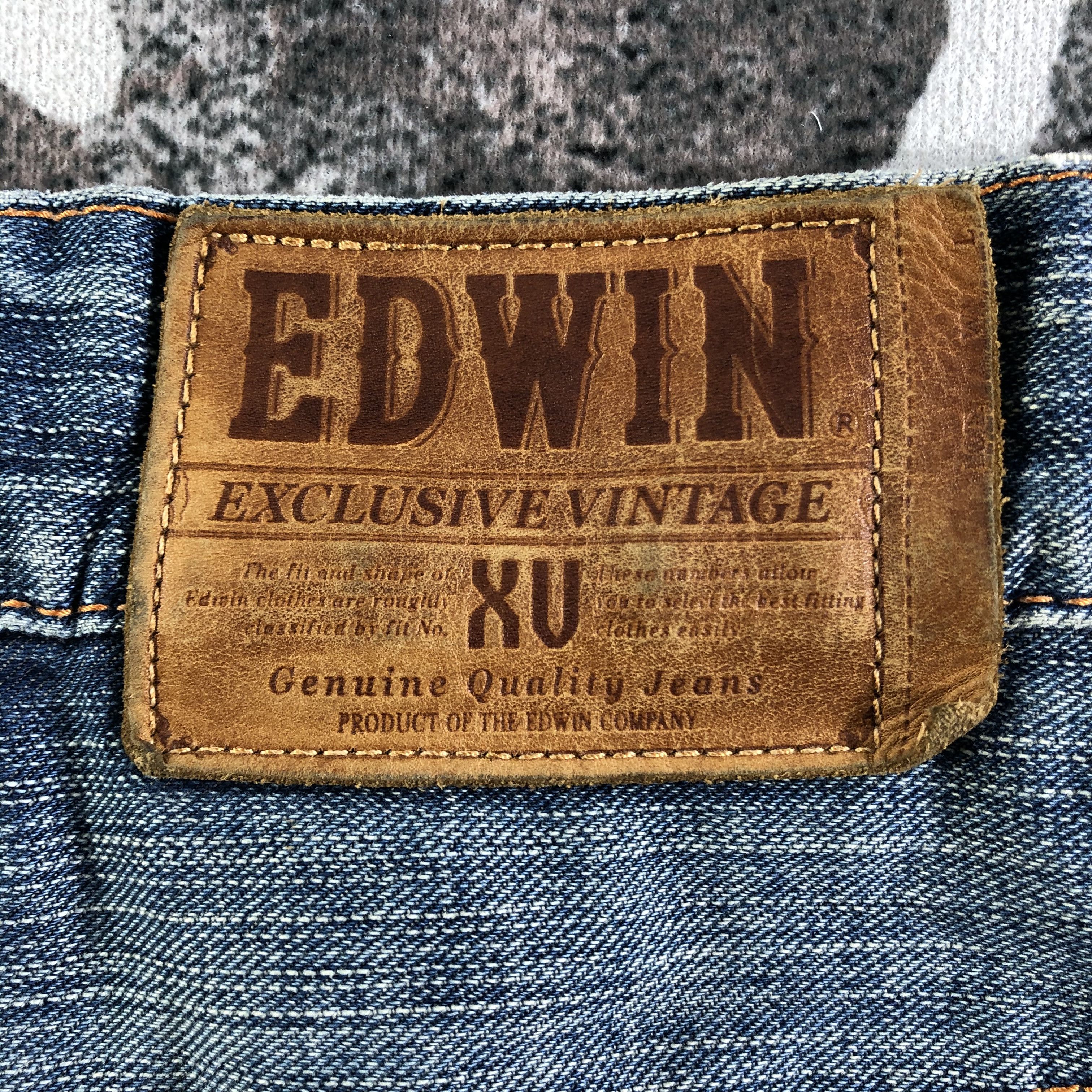 Edwin Vintage Edwin XV Jeans Distressed Denim KJ2198 Size US 30 / EU 46 - 5 Thumbnail