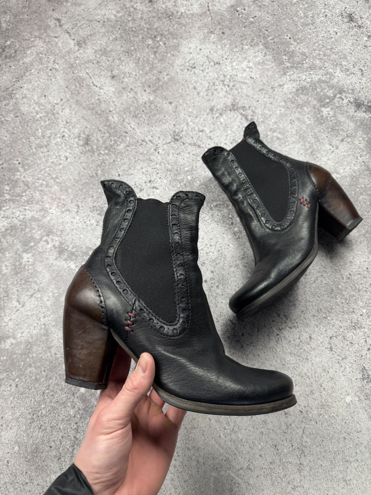 A.S.98 A.S. 98 Airstep Leather Avant Garde Boots Rick Owens Style Size US 9 / IT 39 - 8 Thumbnail