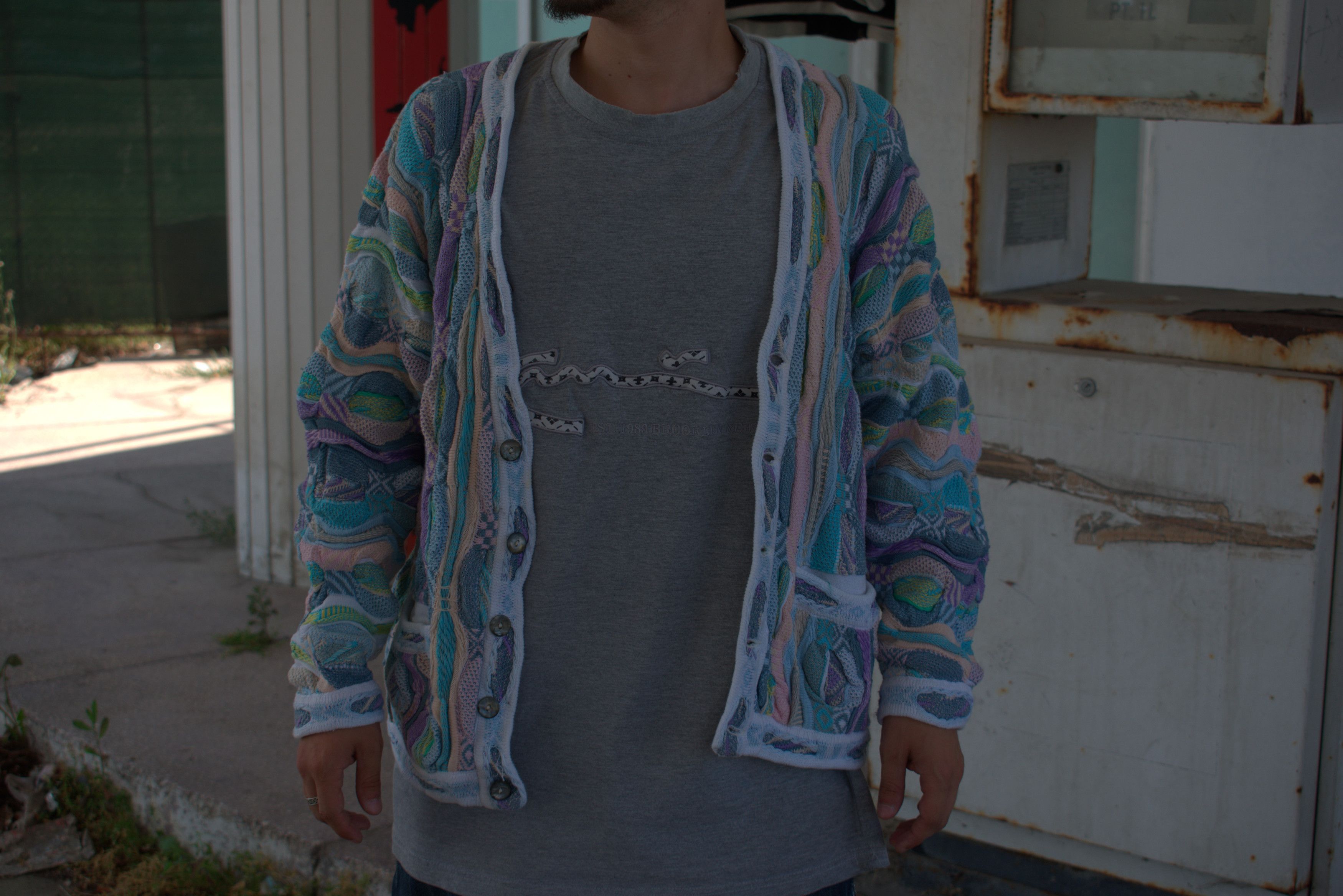 Coogi Coogi Cardigan 100% mercerised cotton Size US S / EU 44-46 / 1 - 5 Thumbnail