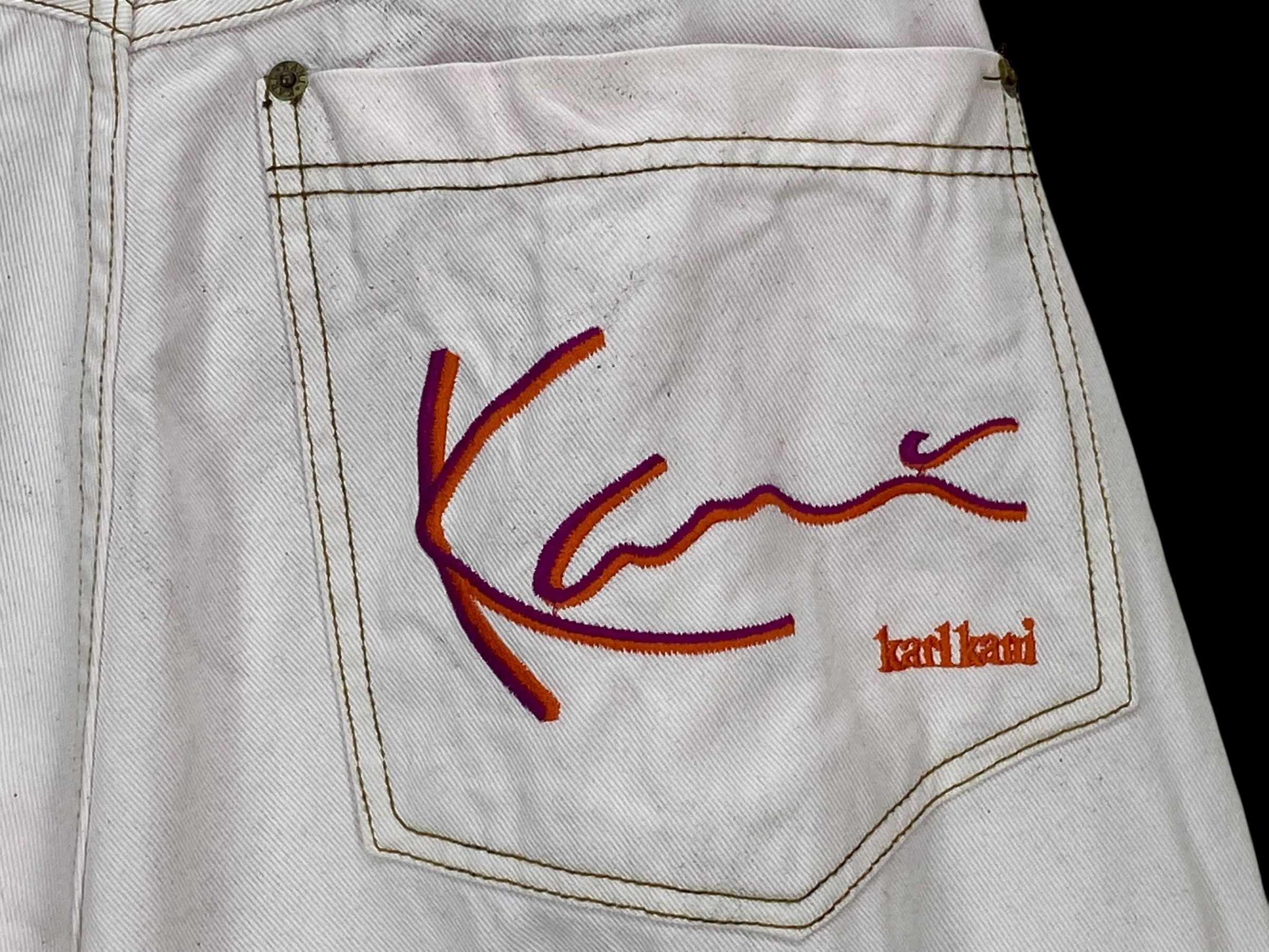 Karl Kani Karl Kani Jeans Hickory Skateboards Hip Hop Jeans Size US 34 / EU 50 - 8 Thumbnail