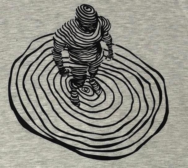 Other T-shirt Circle Human 1 Painting Marcel Günther Lorenz -M Size M / US 6-8 / IT 42-44 - 6 Thumbnail