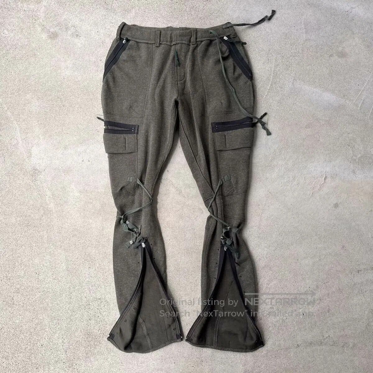 Takahiromiyashita The Soloist. The Soloist 11AW Wool Strap Cargo Pants. Size US 30 / EU 46 - 1 Thumbnail