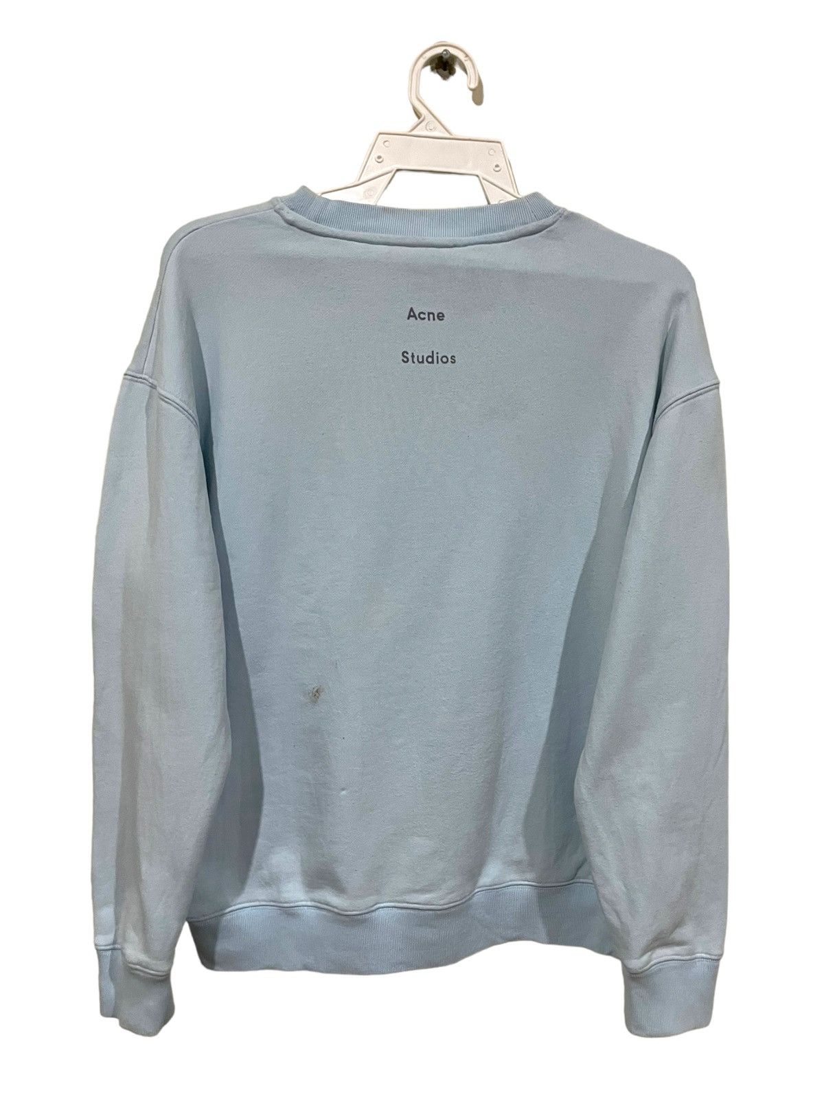 Acne Studios Rare🔥Acne Studios College Face Slubby Distressed Jumper Size US S / EU 44-46 / 1 - 4 Thumbnail
