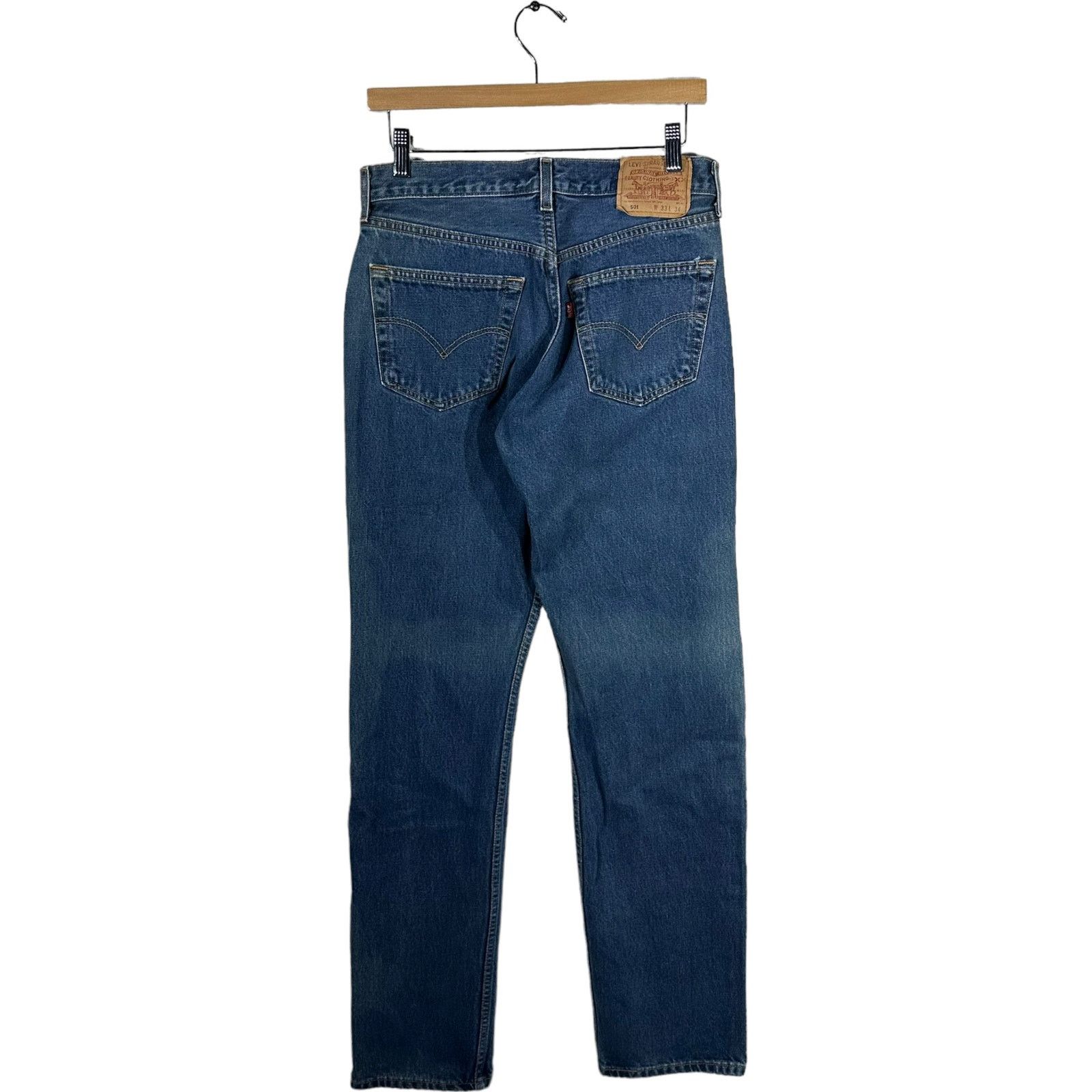 Levi's Vintage Levi's 501 Jeans 90s Size US 33 - 3 Thumbnail