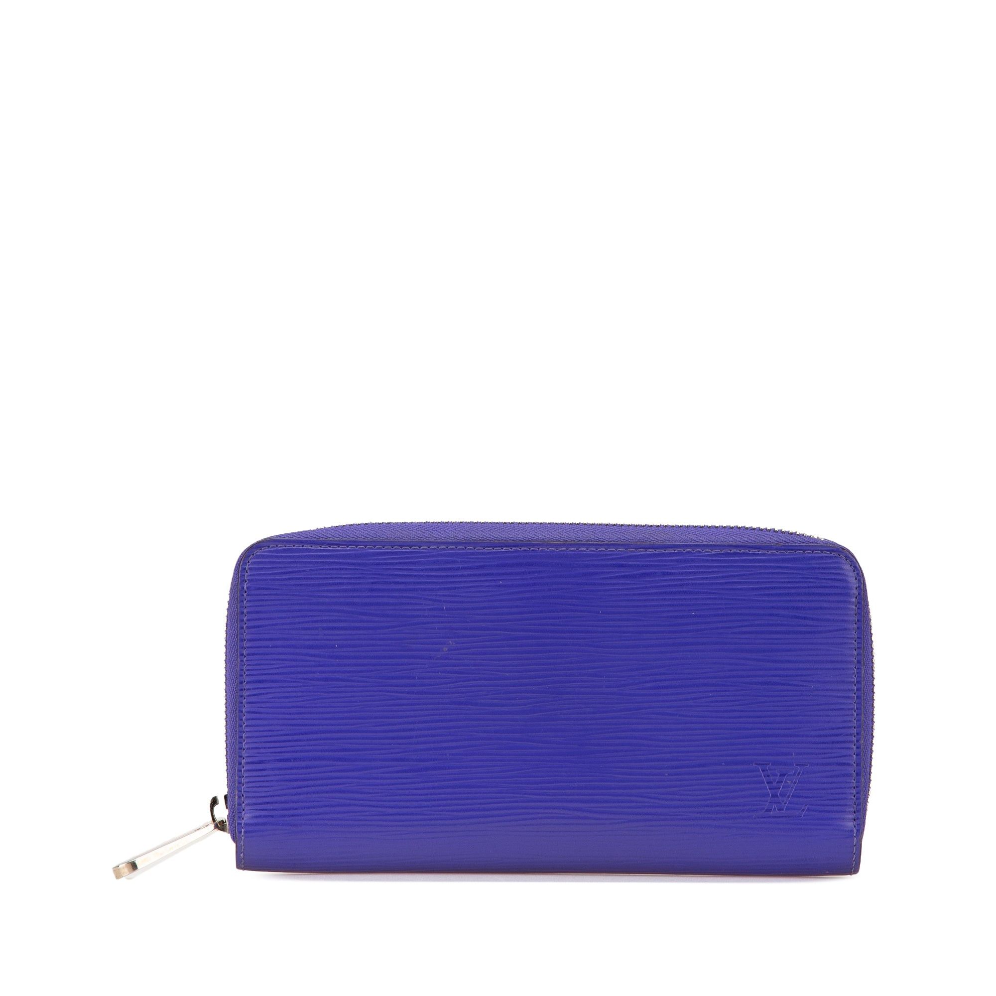 Louis Vuitton Louis Vuitton Epi Zippy Long Wallet Purple Size ONE SIZE - 1 Thumbnail
