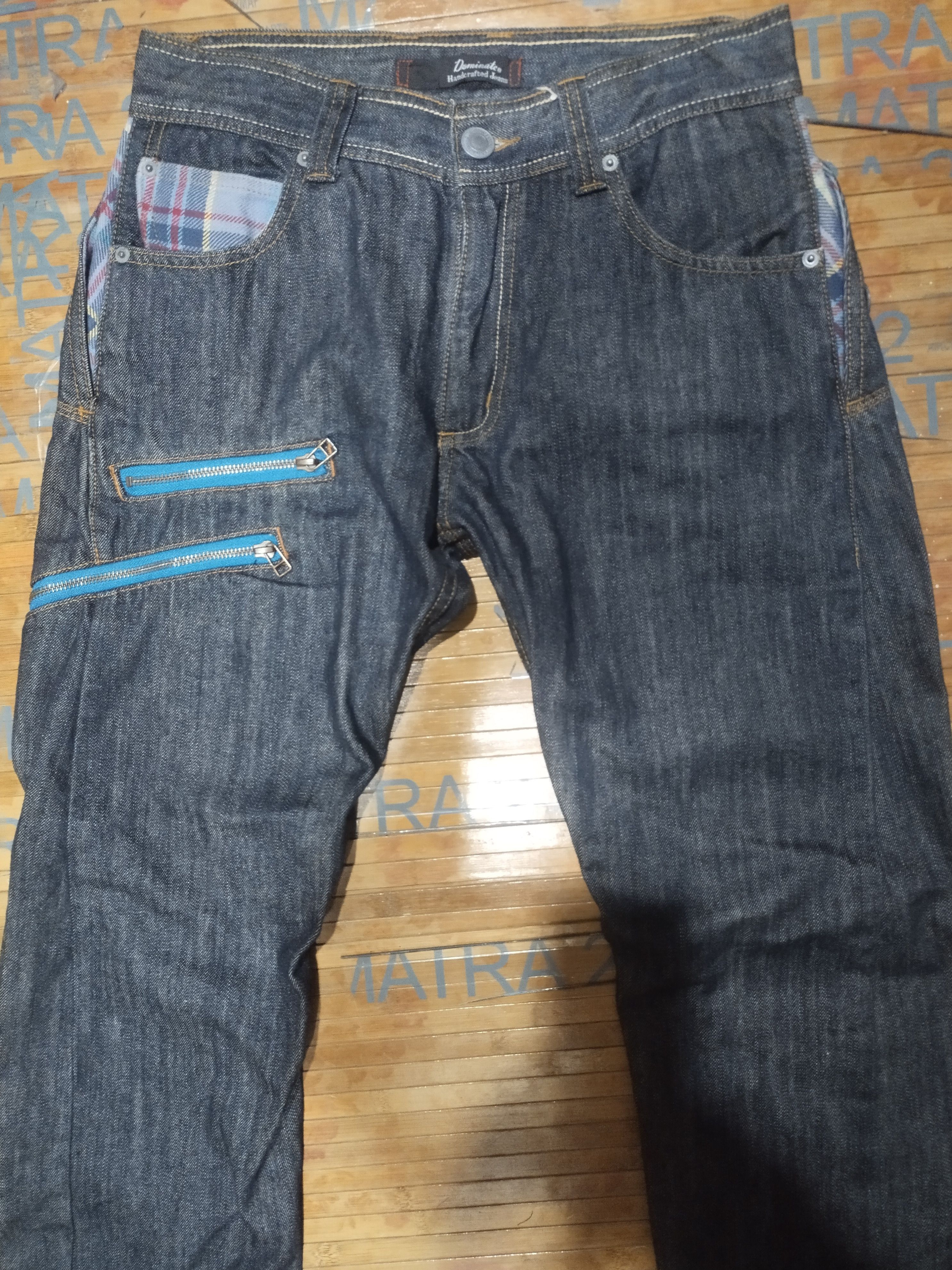 Vintage Vintage Jeans Dominate Handcrafted Sz 30" Size US 30 / EU 46 - 9 Thumbnail